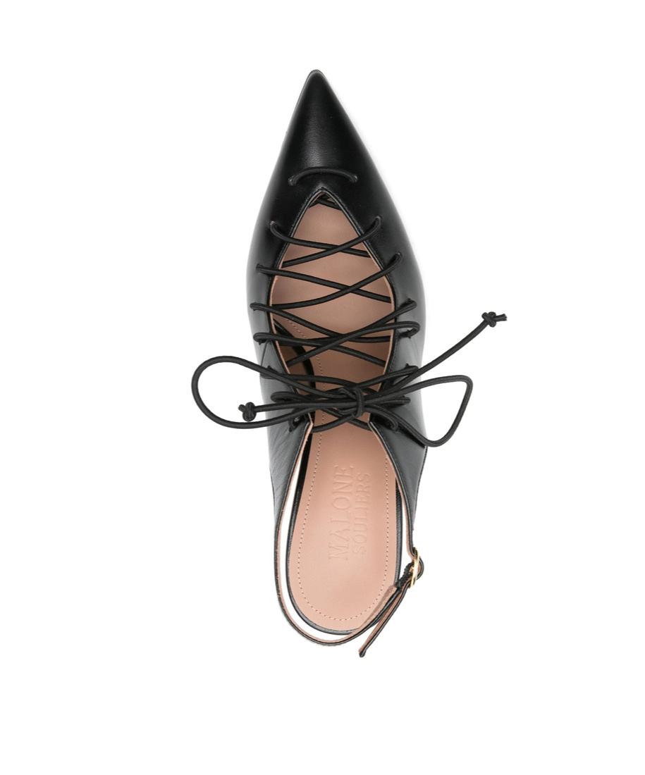 Malone Souliers Alessa 45mm Leather Pumps