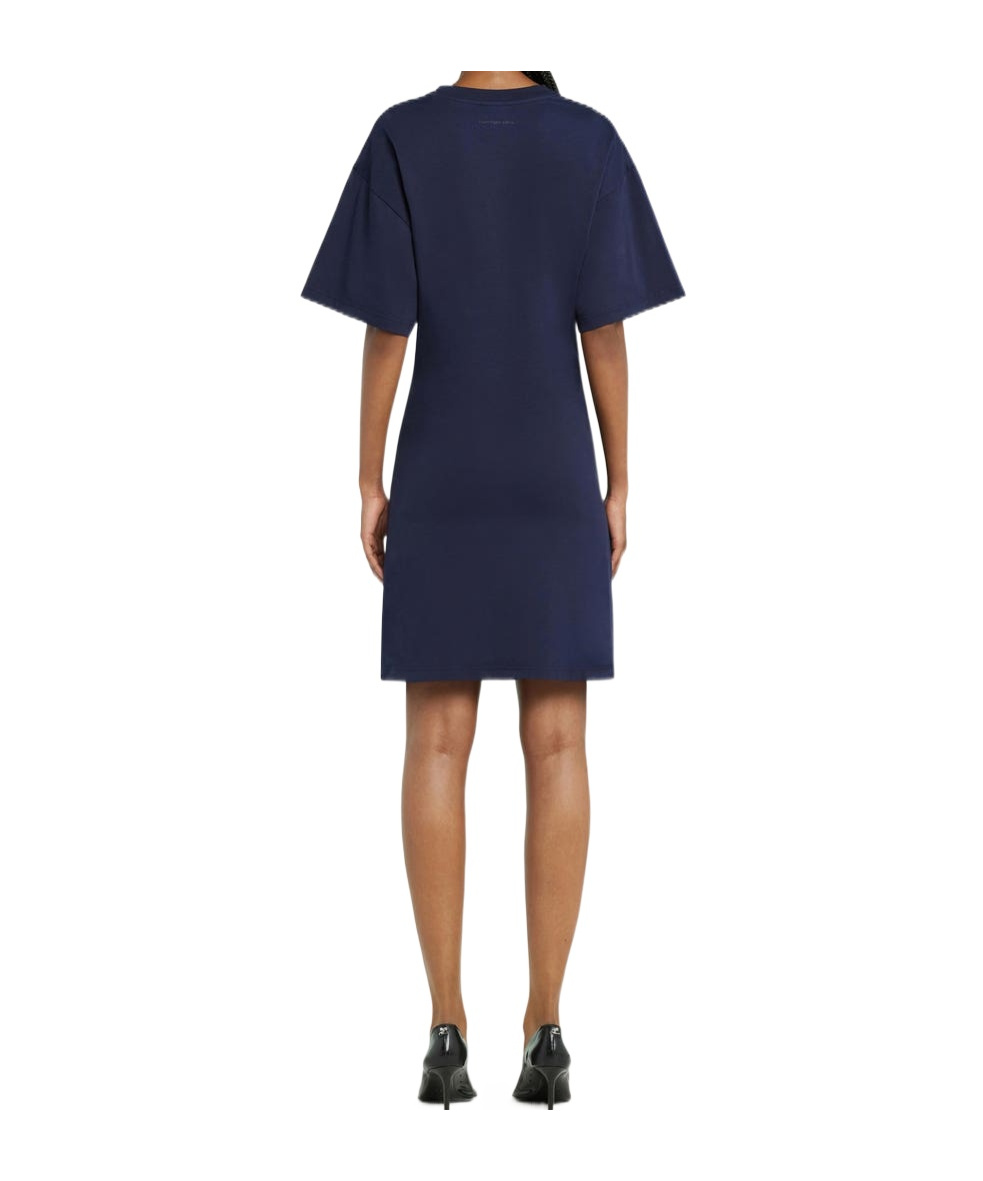 Courrèges Mini Dress Ac Cotton In Black