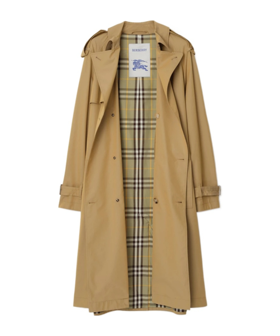 BURBERRY BURBERRY DOUBLE BREASTED BELTED TRENCH COAT