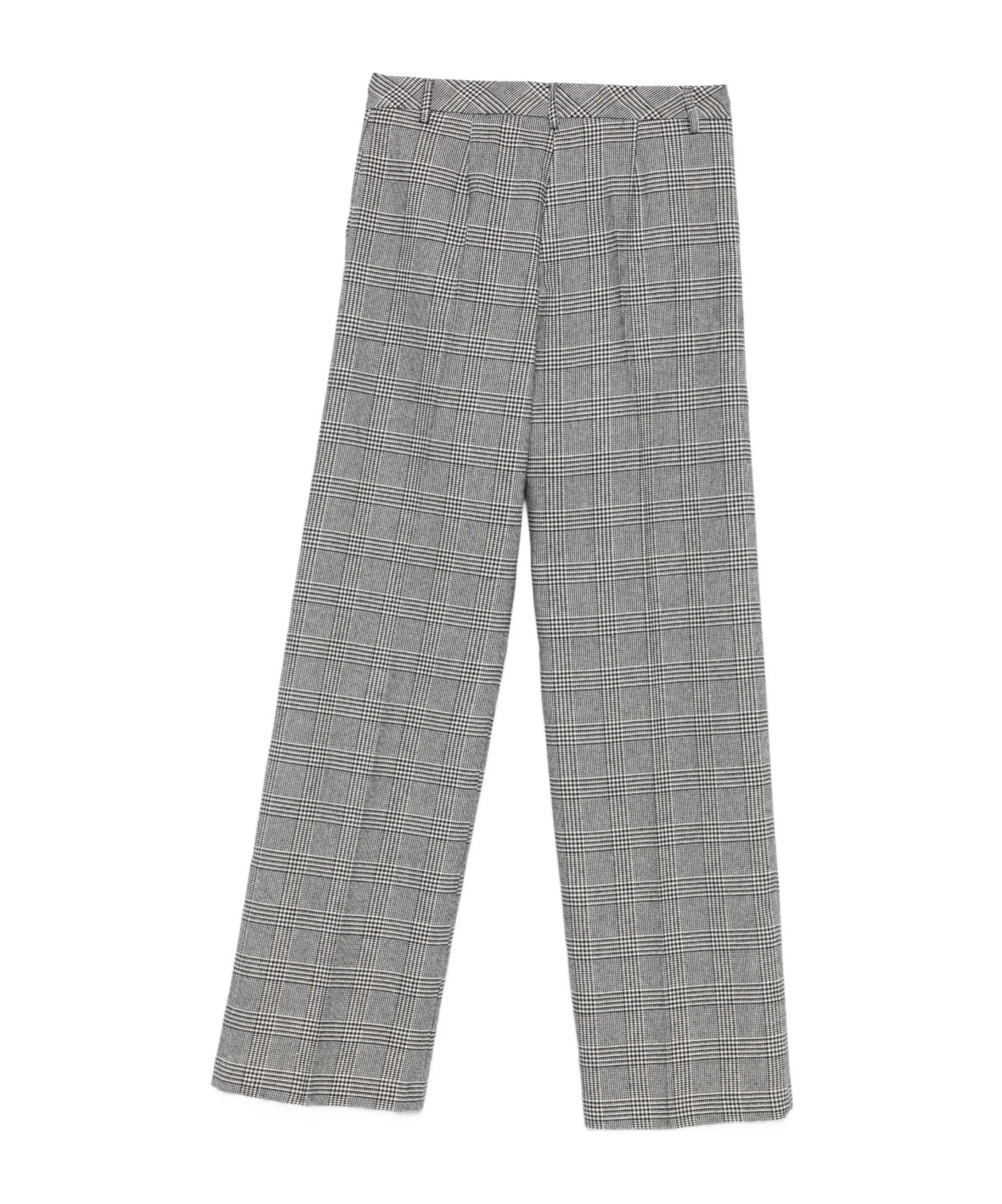 Ermanno Firenze Indented Casual Pants In Gray