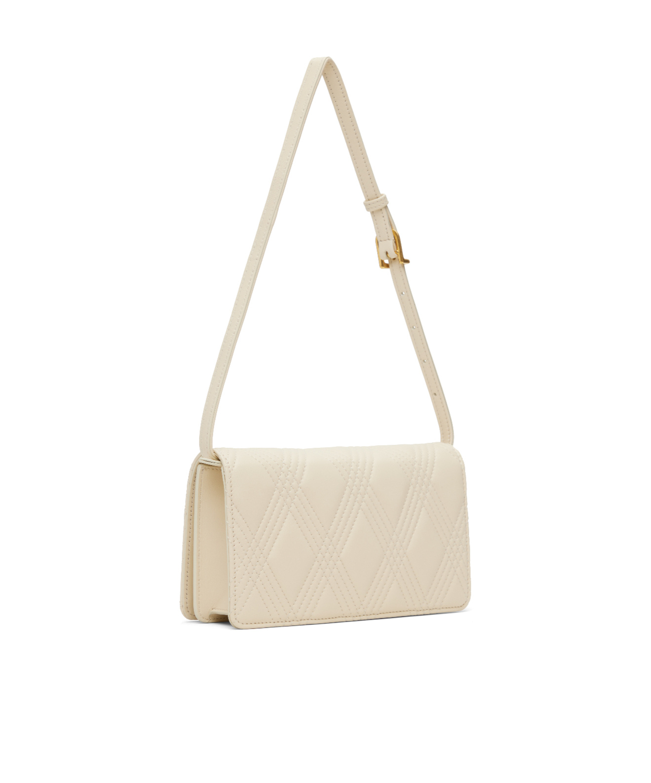 Valentino Mini Flap Shoulder Bag In White