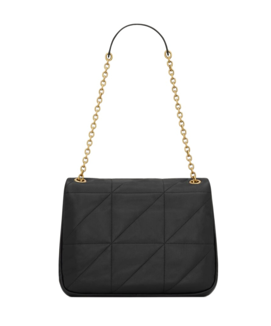Shop Saint Laurent Jamie 4.3 Medium In Lambskin In Black