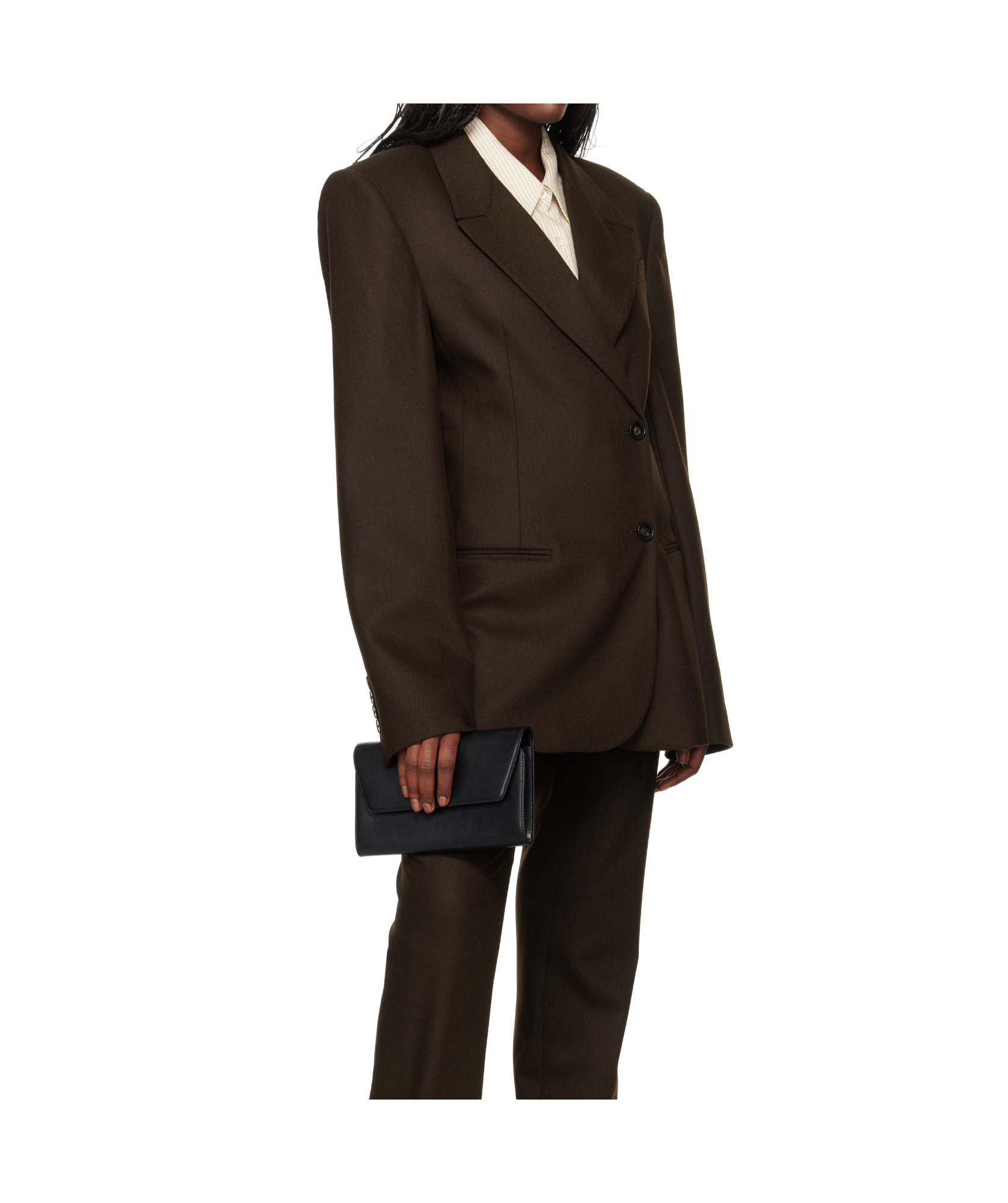 THE FRANKIE SHOP MORRISON CROSSOVER BLAZER