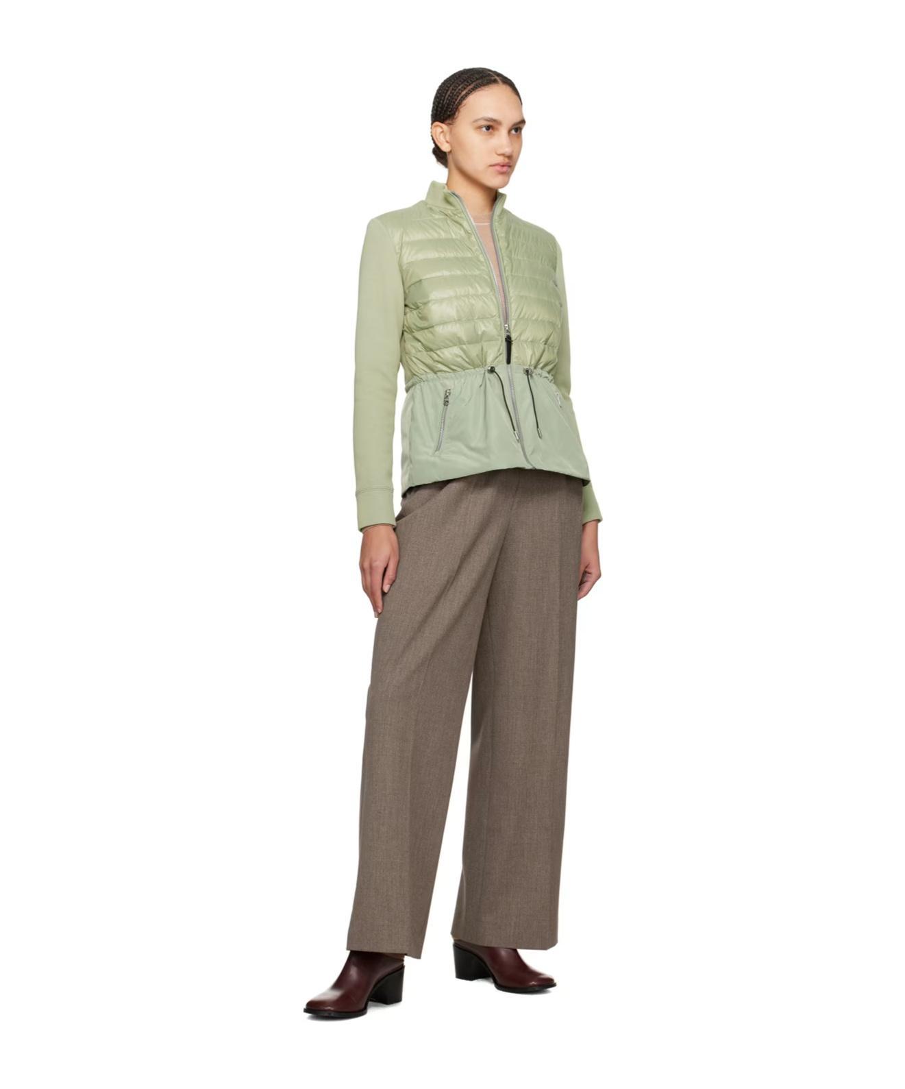 Mackage Khaki Joyce Down Jacket In Green