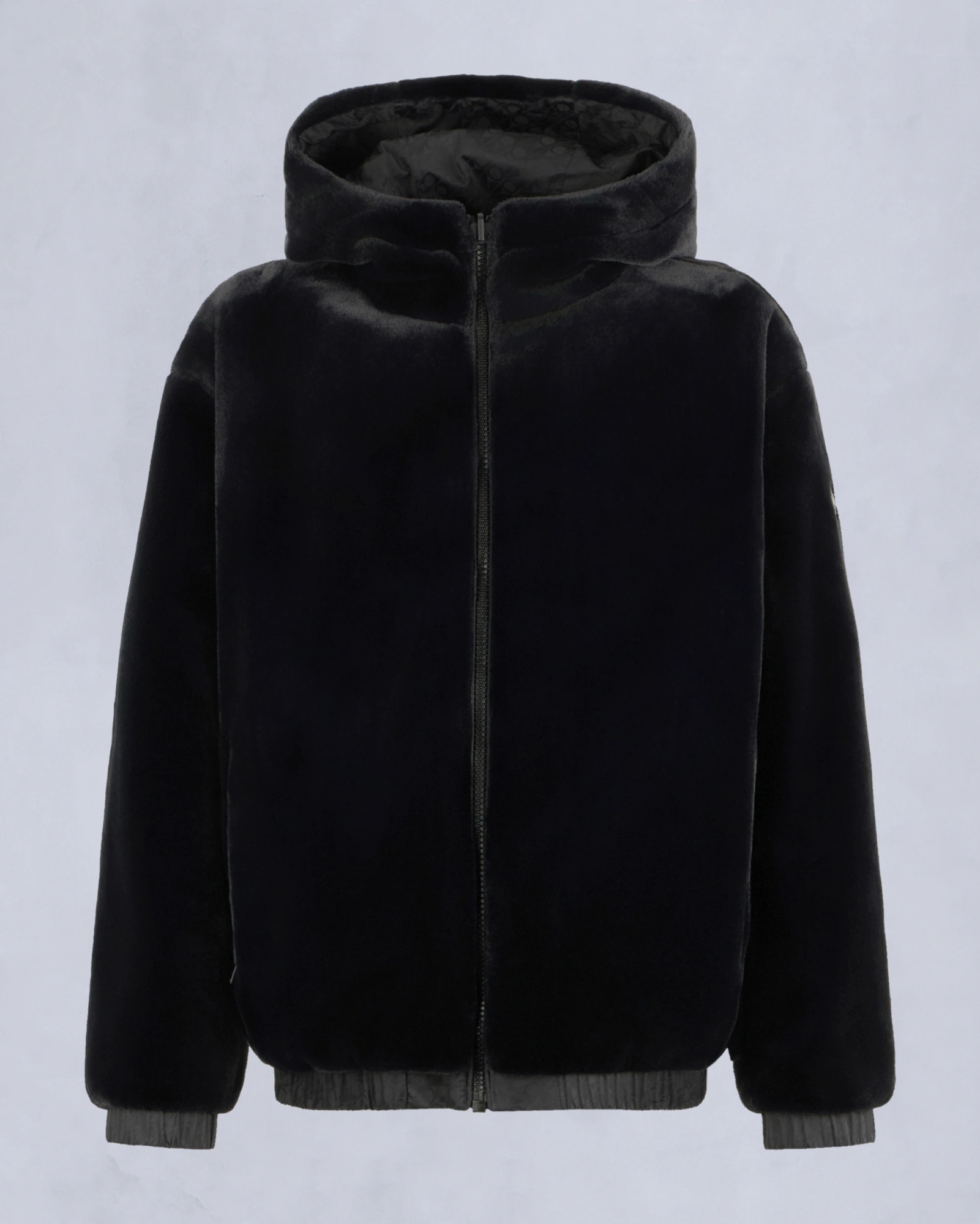 Moose Knuckles Borden Mono Bunny Jacket In Black