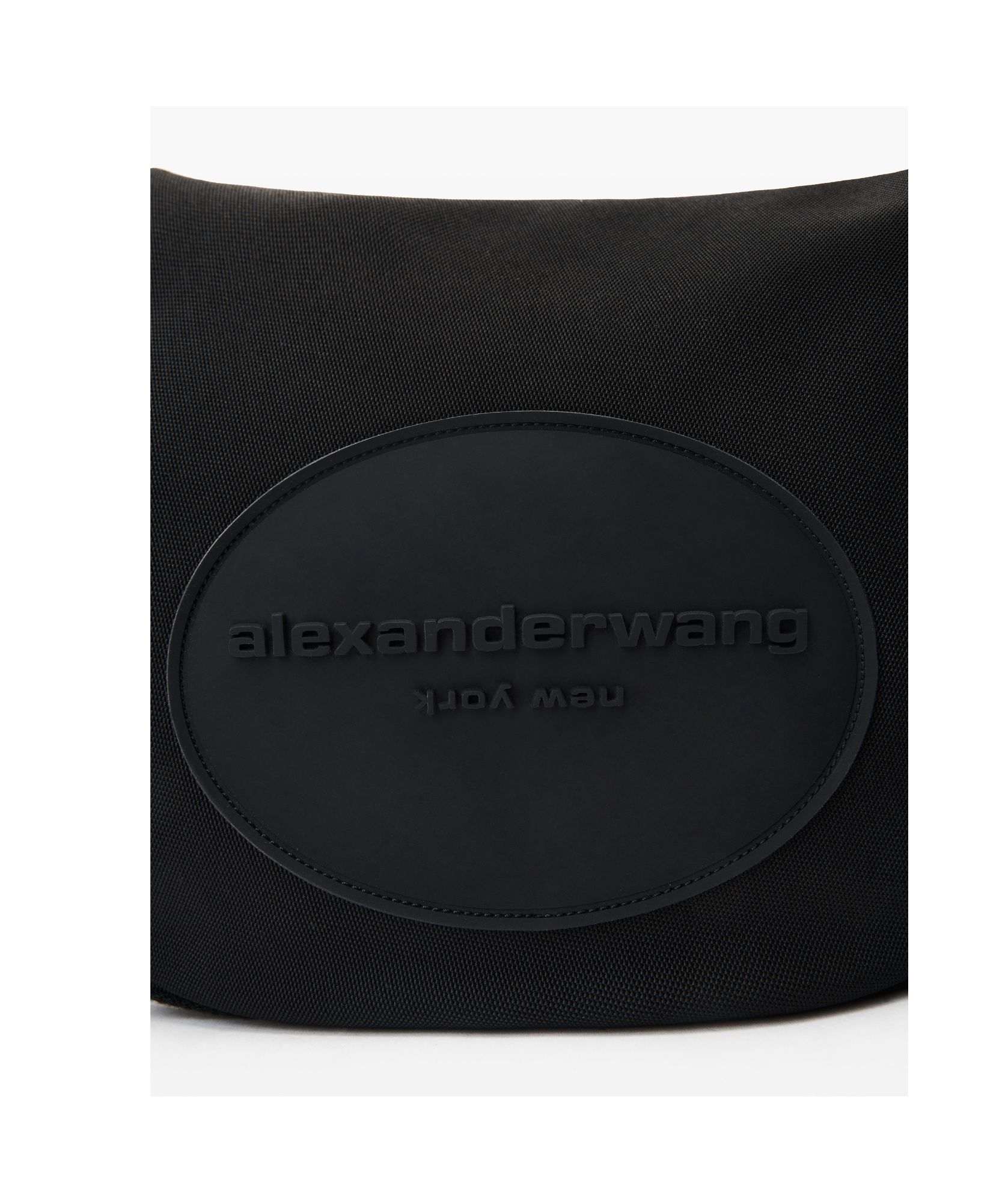 Alexander Wang Bo Small Crossbody Bag In Canvas In Black