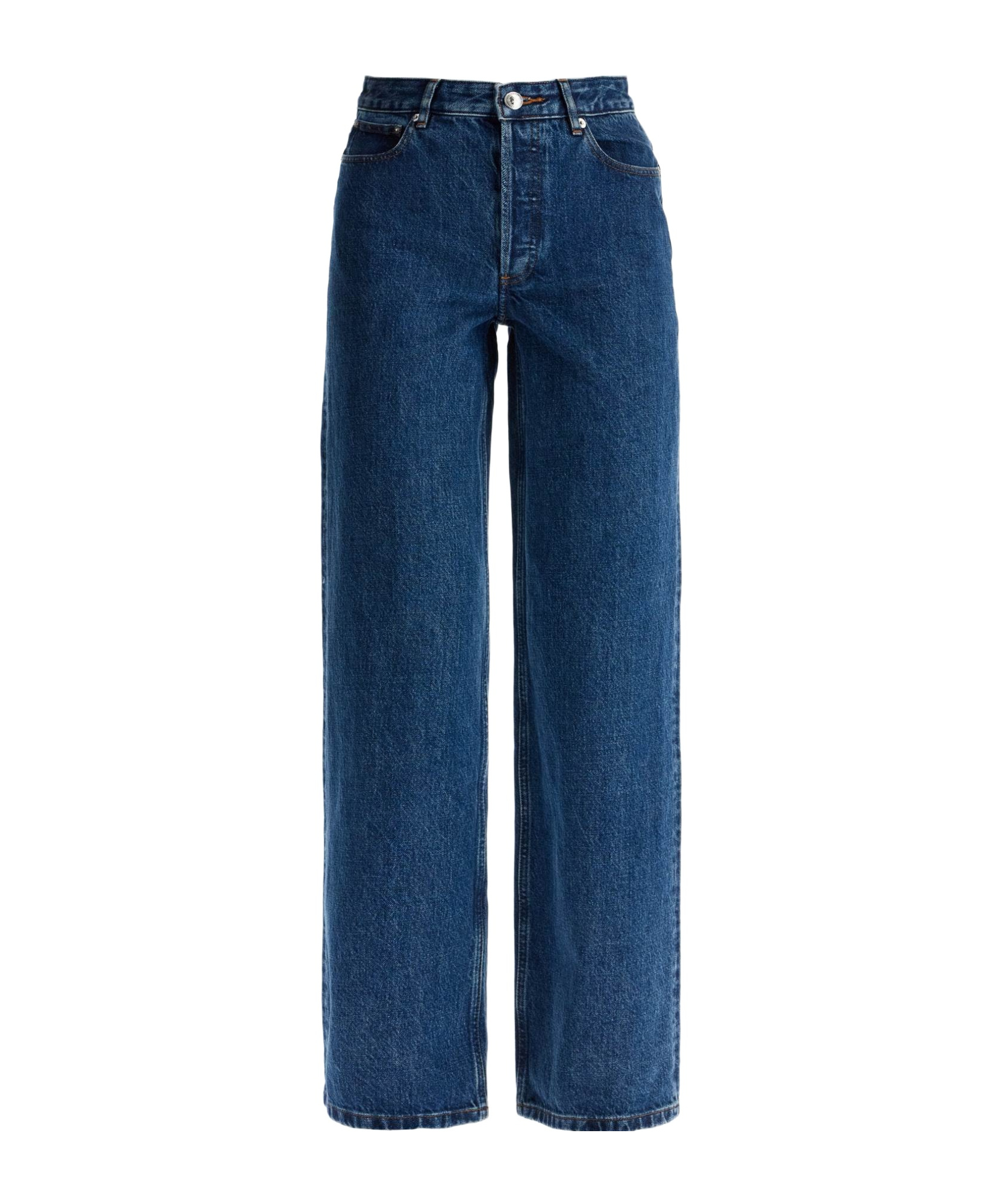 Apc A.p.c. Washed-effect Denim Jeans In Blue