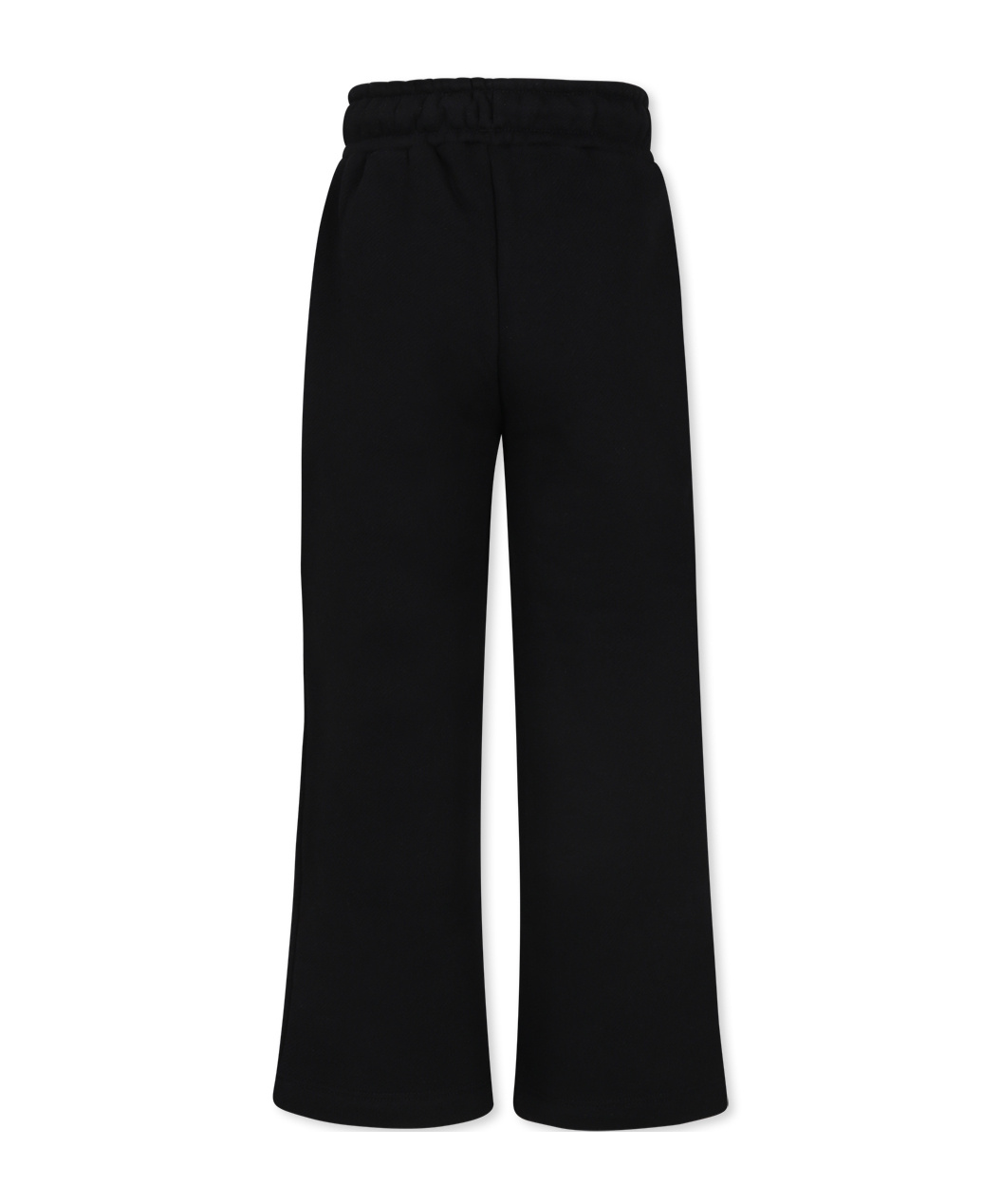 Msgm Logo-print Cotton Track Pants In Black
