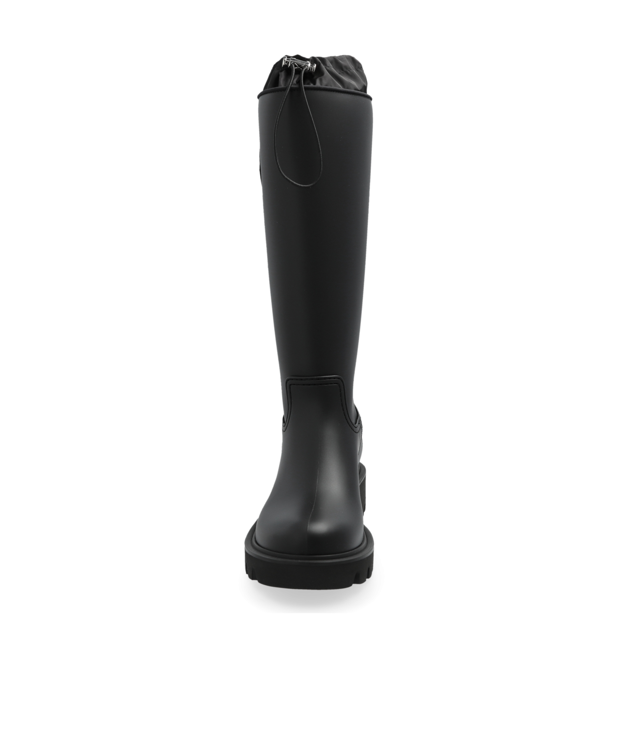 Moncler Black Kickstream Waterproof Knee High Boots In Black