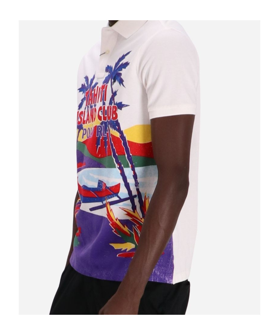 Polo Ralph Lauren Short-sleeved Polo Shirt In White