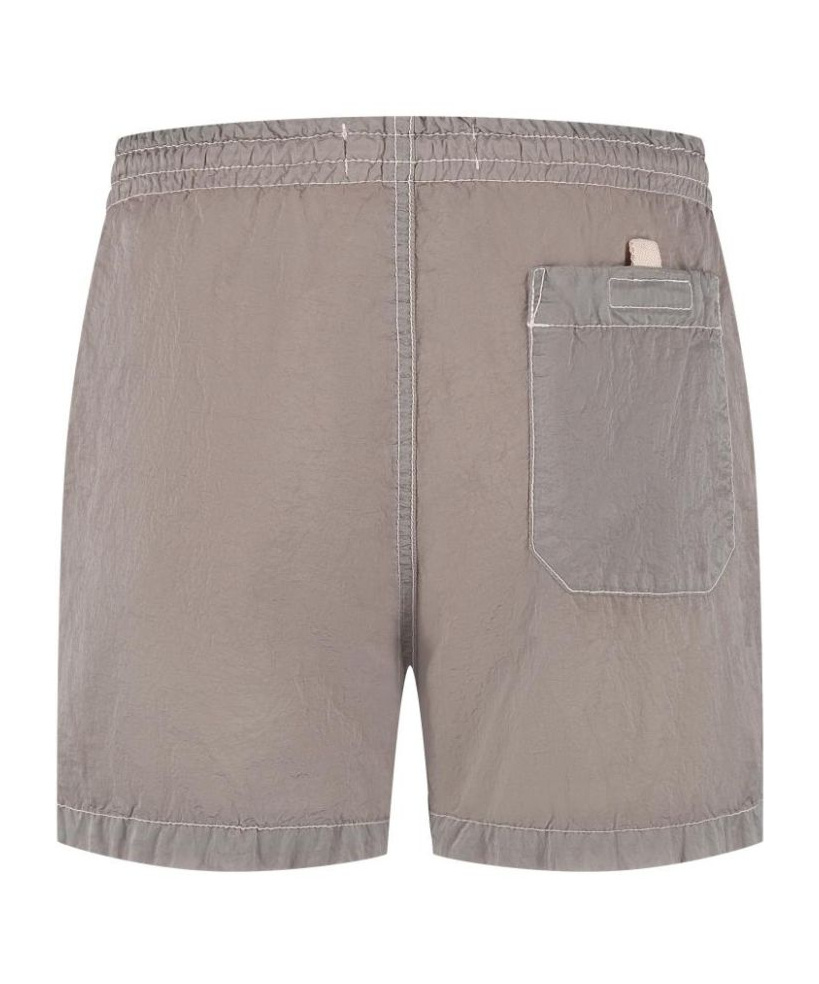 Stone Island Compass Patch Shorts In Neutral