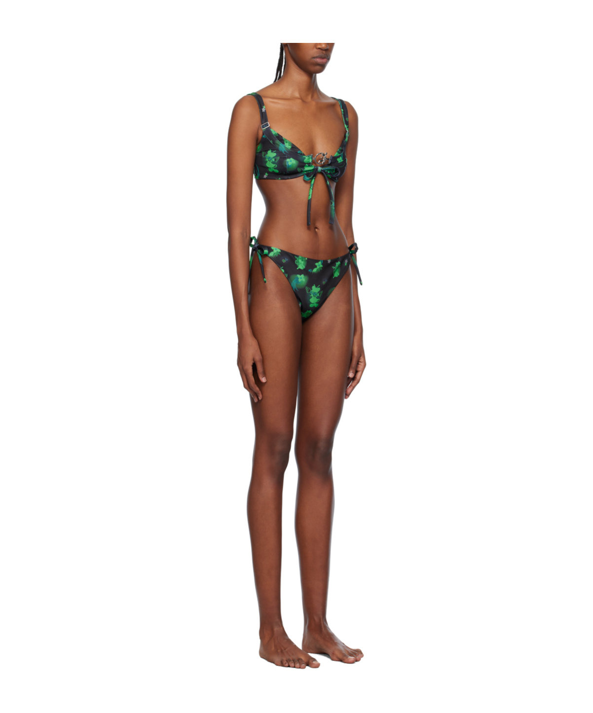 Chopova Lowena Suski Bikini In Brown