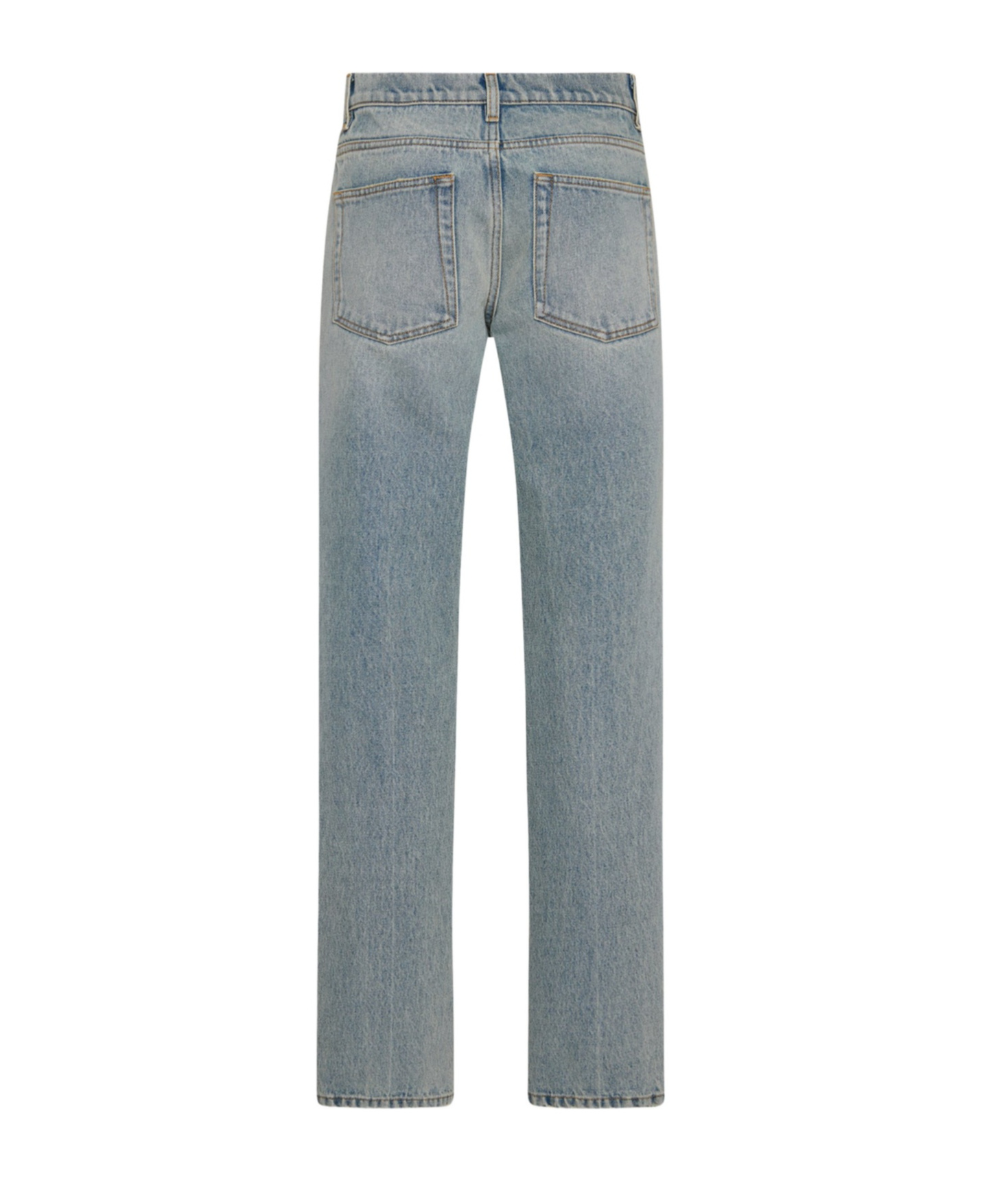 The Row Carlyl Denim Jeans In Gray