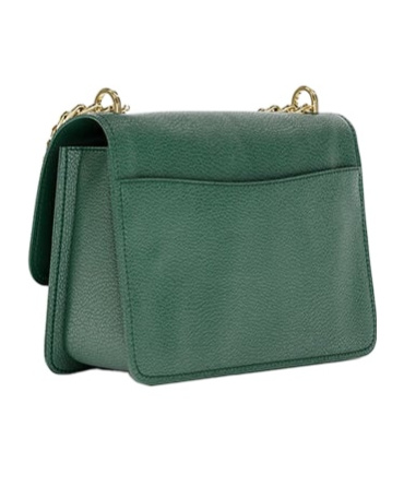 Michael Michael Kors Claire Small Shoulder Bag In Green