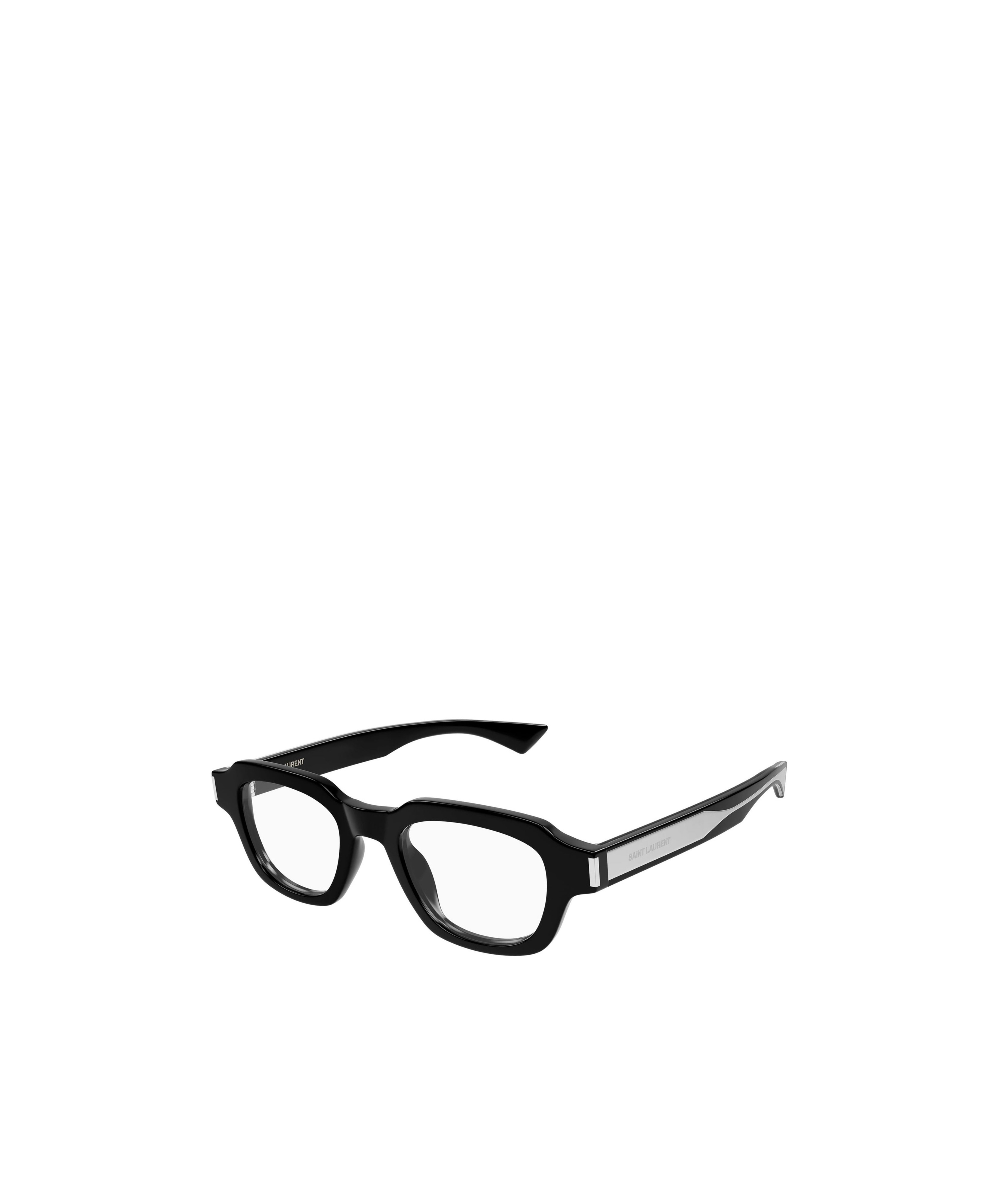 Saint Laurent Full Frame Plain Mirror In Black