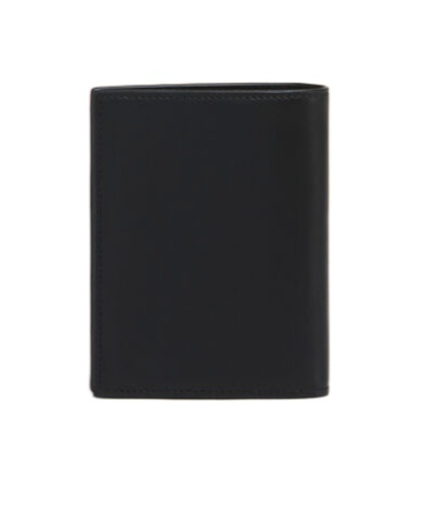 Marni Black Leather Envelope Bifold Wallet In Black
