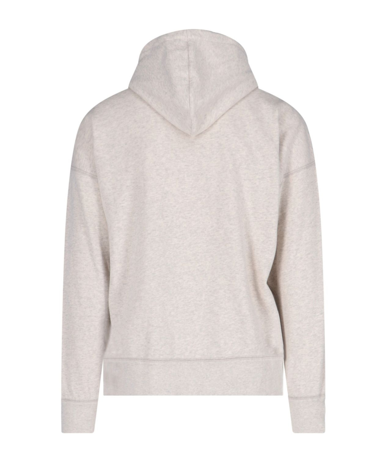 Isabel Marant Rainbow Logo-print Hoodie In Gray