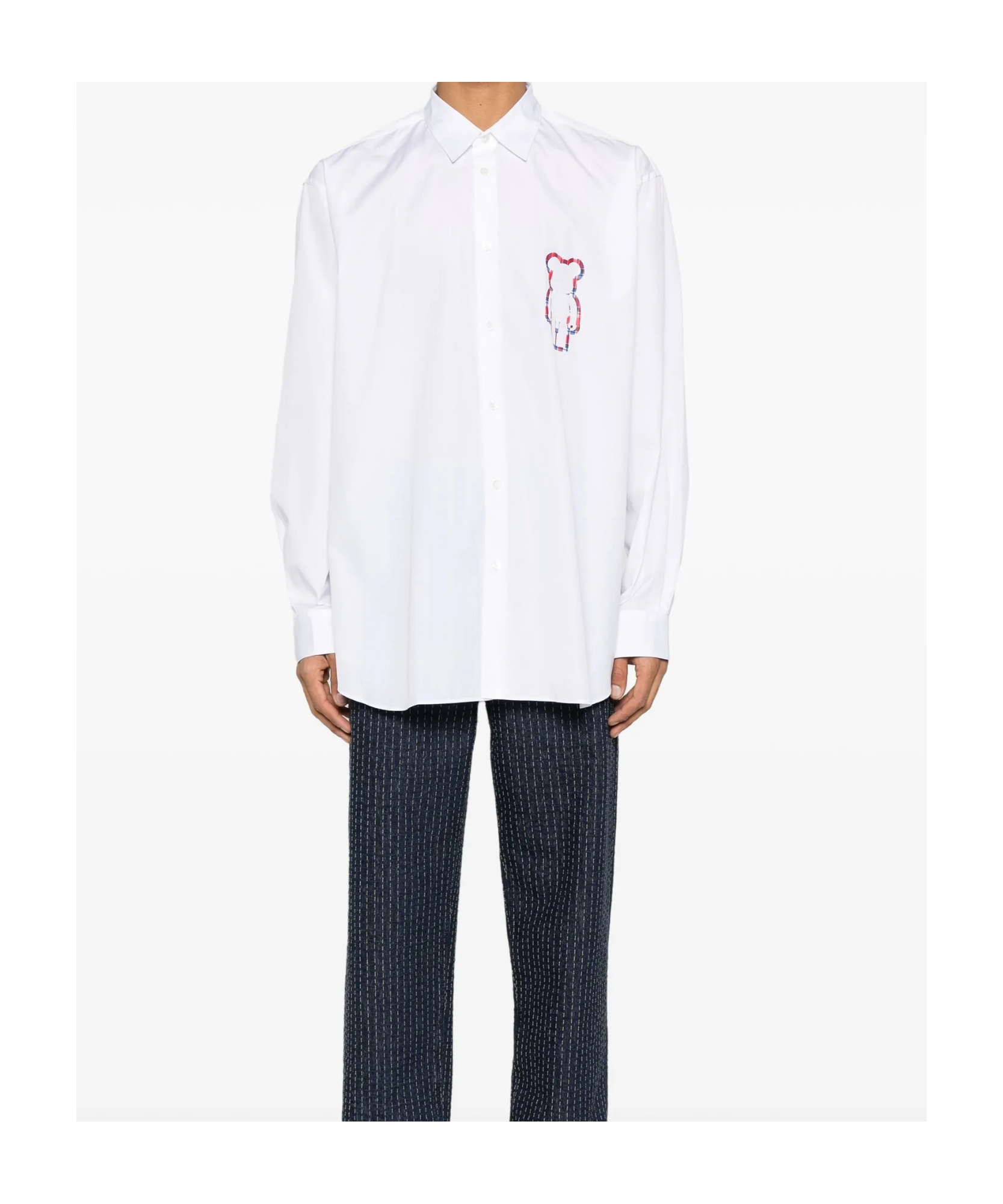 Comme Des Garçons X Medicom Toy Logo-print Shirt