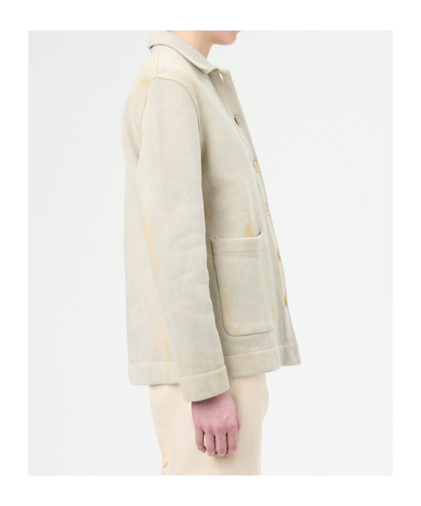 Our Legacy Taupe Lodge Cardigan In Nude