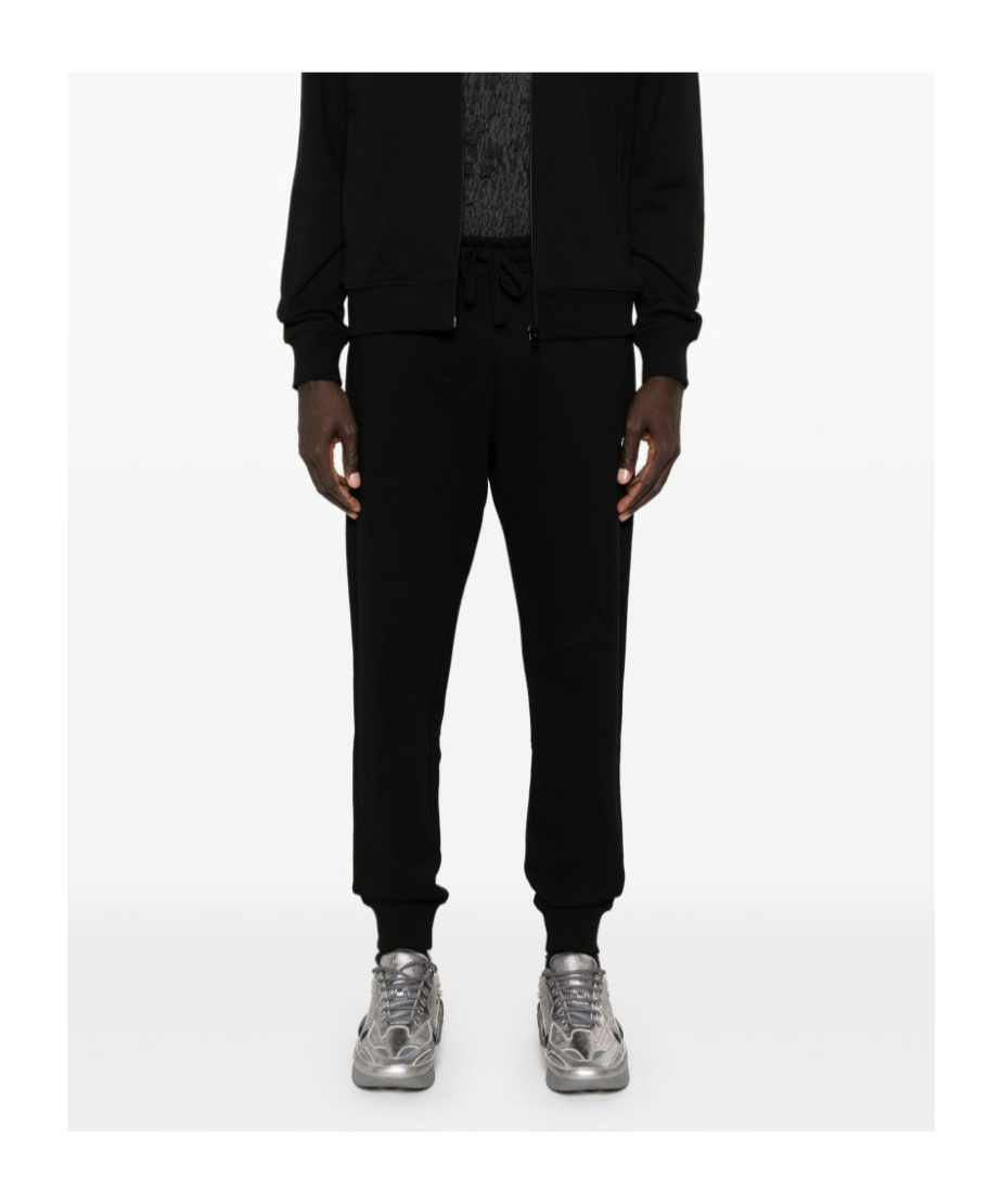 DIESEL DIESEL MID-RISE LOGO-PATCH TRACK PANTS