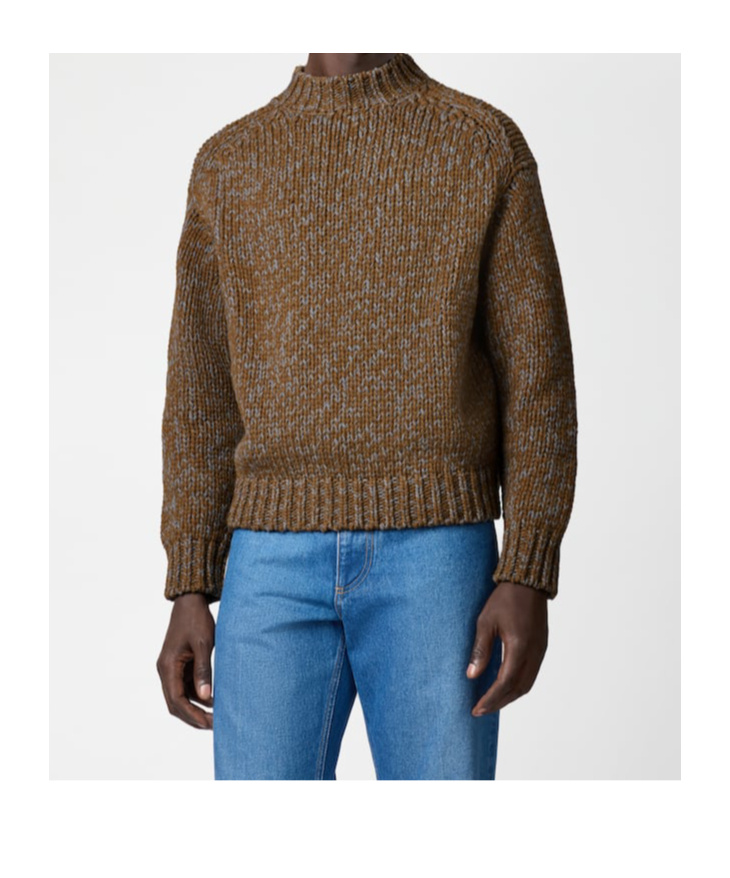 Tod's Cashmere-blend Crewneck Sweater In Brown