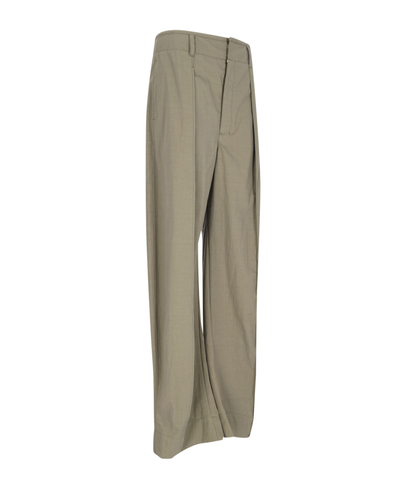 Lemaire Tailored Trousers In Nude