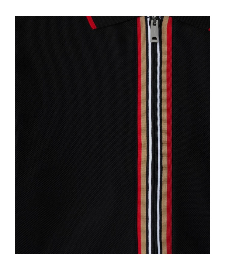 Burberry Polo Dress In Black