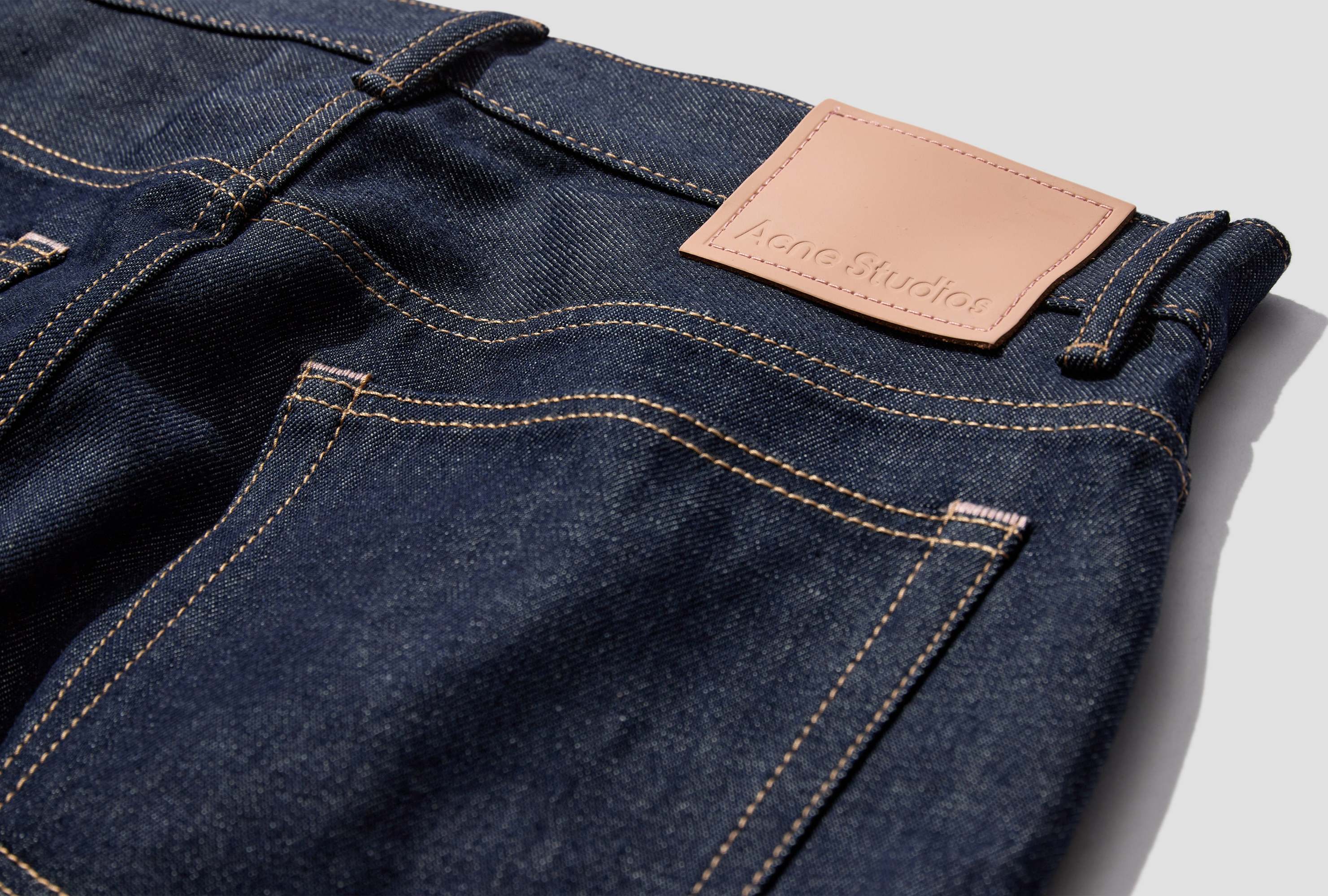 Acne Studios Multi-pocket Jeans In Black