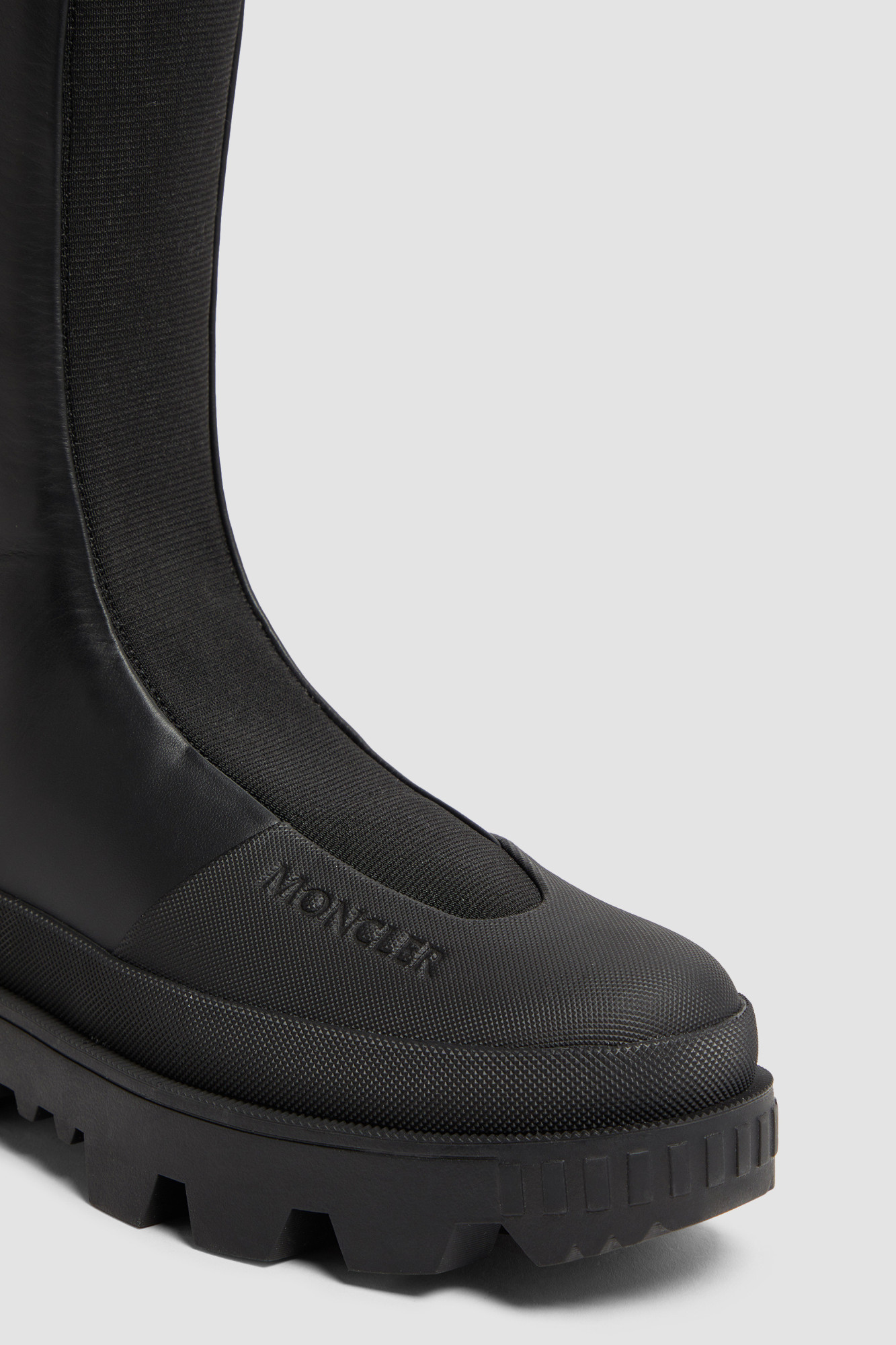 MONCLER MONCLER X WILLOW SMITH SALIX LEATHER BOOTS