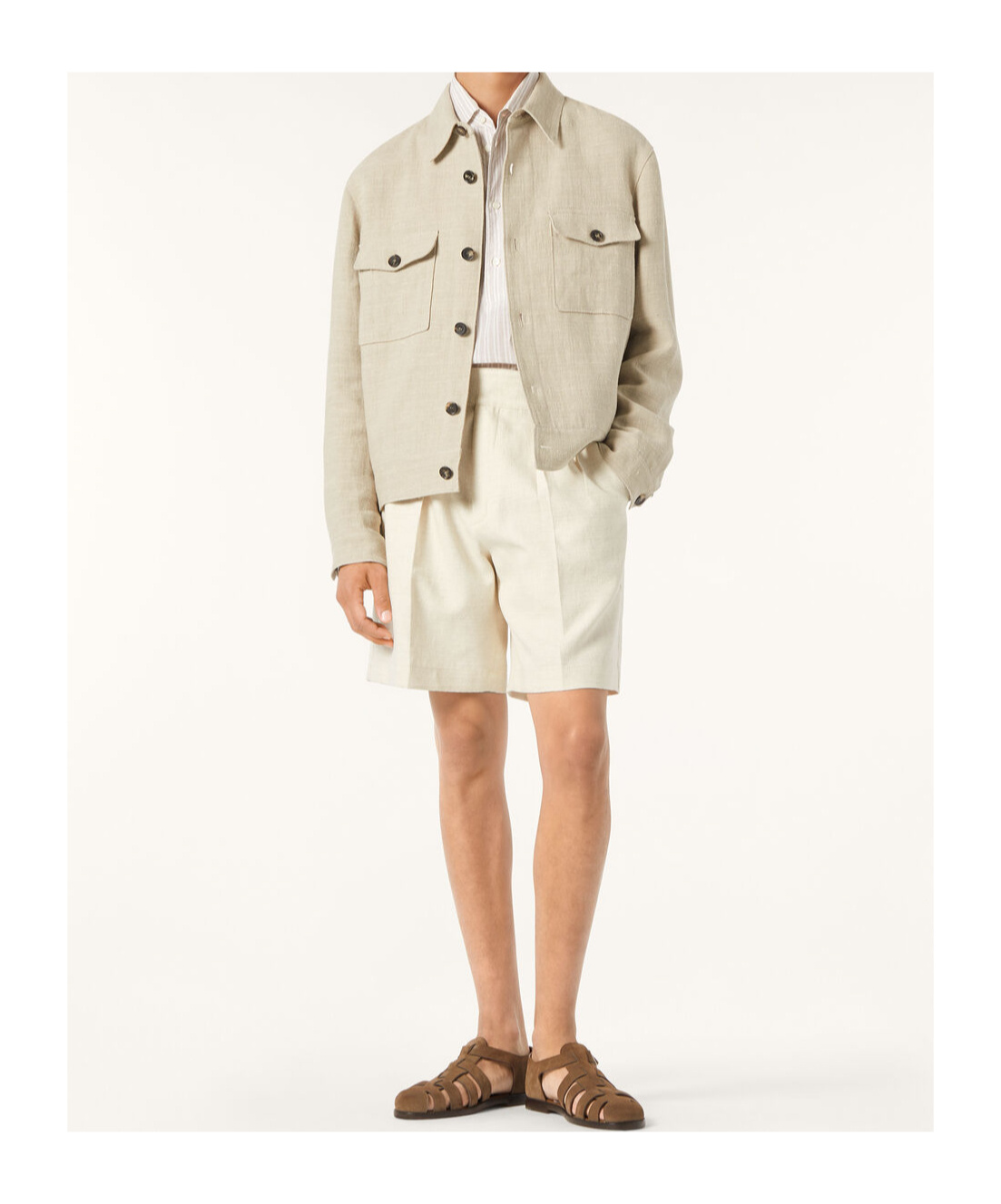 Loro Piana Raffaele Polo Shirt In White