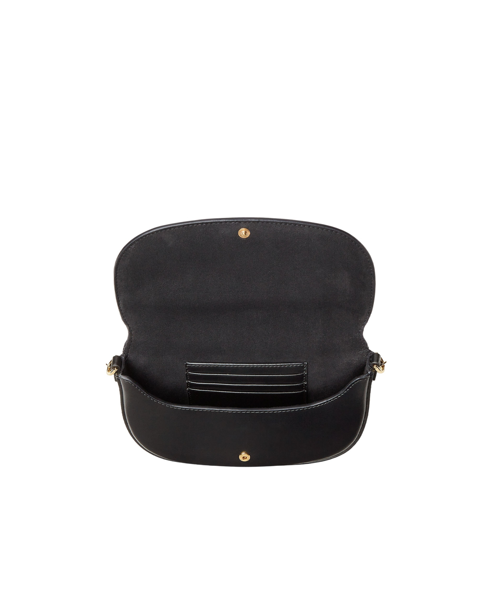 Fendi Graphy Wallet On Chain In Black