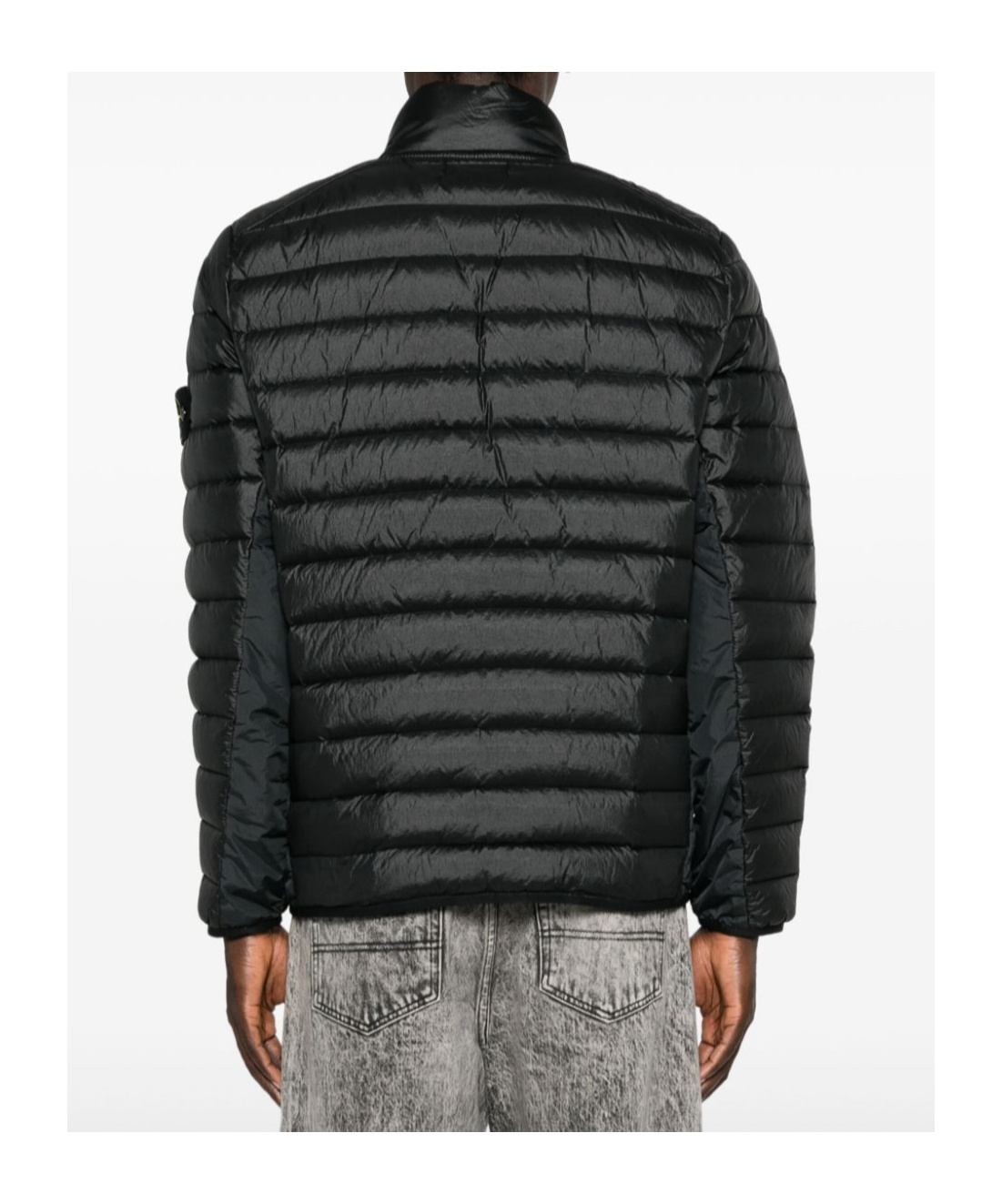 STONE ISLAND STONE ISLAND QUILTED ZIPPED JACKET