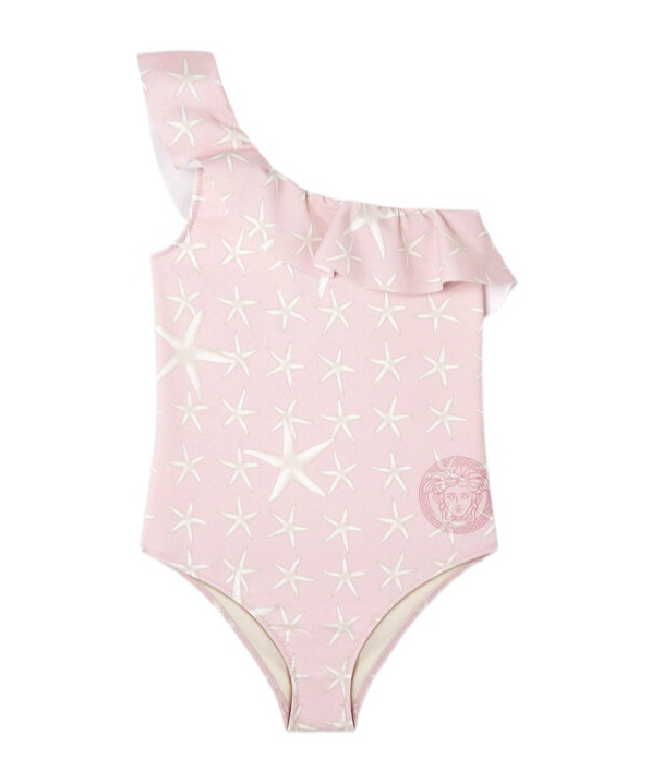 VERSACE STARFISH SINGLE-SHOULDER SWIMSUIT 