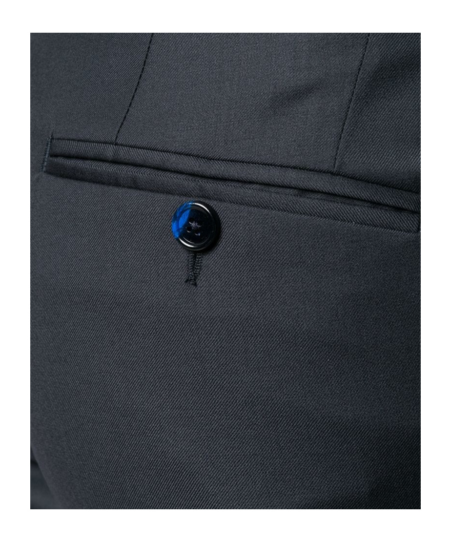 Dolce & Gabbana Dark Blue Wool Napoli Formal 2 Piece Suit