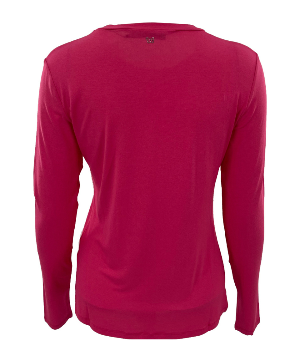 Weekend Max Mara Long-sleeved T-shirt In Red
