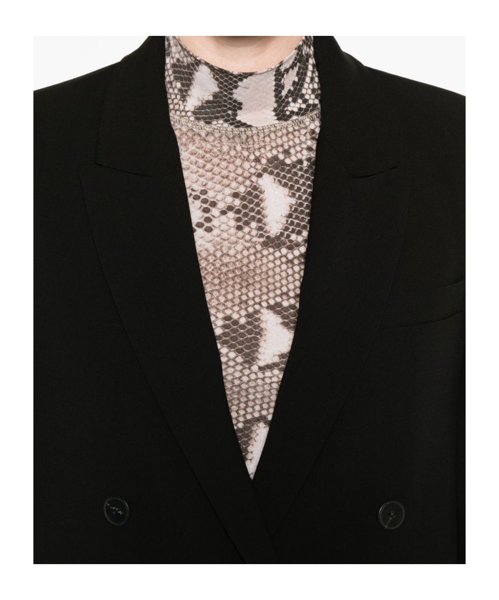 Forte Forte Long-sleeved Suit Jacket In Black