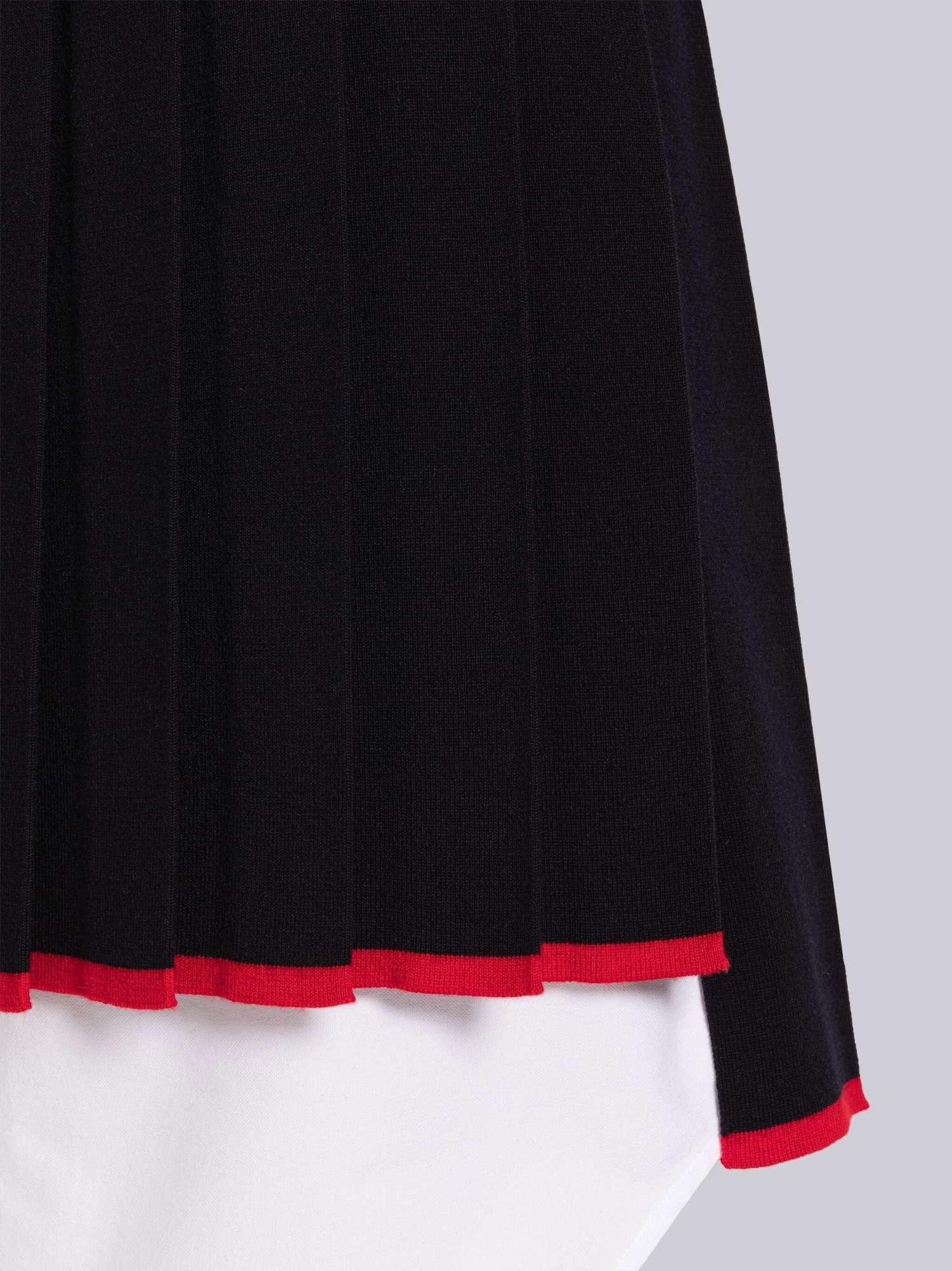Thom Browne Ripstop Mini Skirt In Black