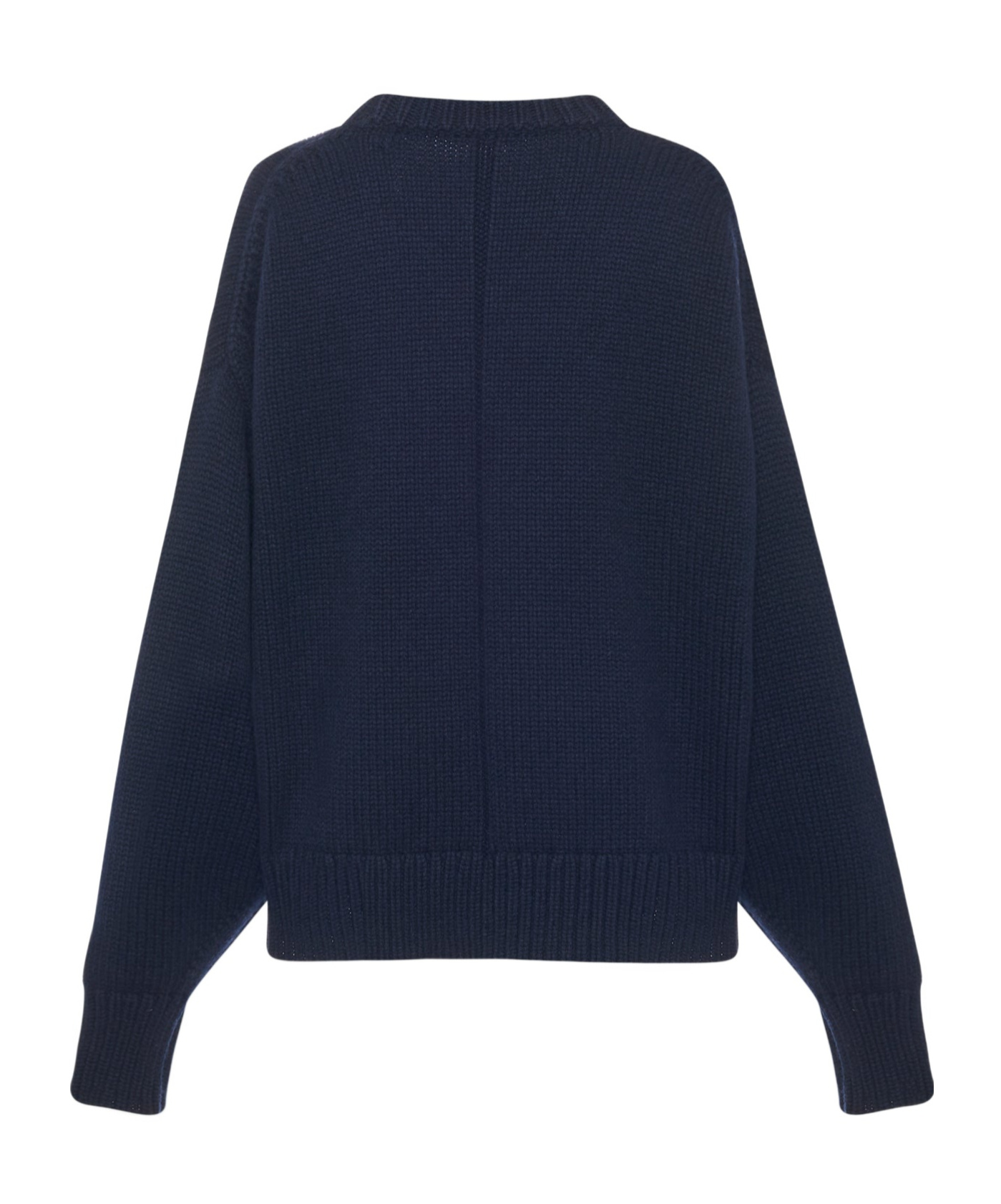 The Row Ophelia Wool-cashmere Sweater In Black