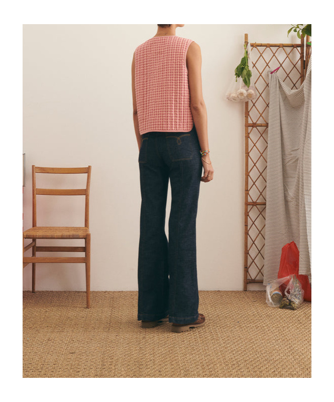 Maison Labiche Patch Coeur Valhubert Waistcoat In Pink