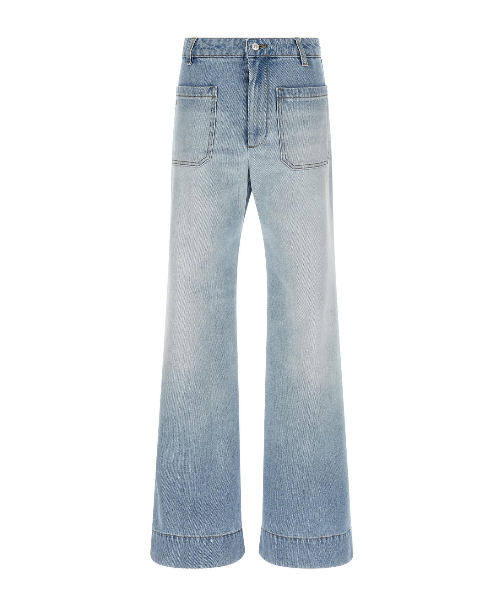 Victoria Beckham Alina High-rise Flared Jeans In Blue