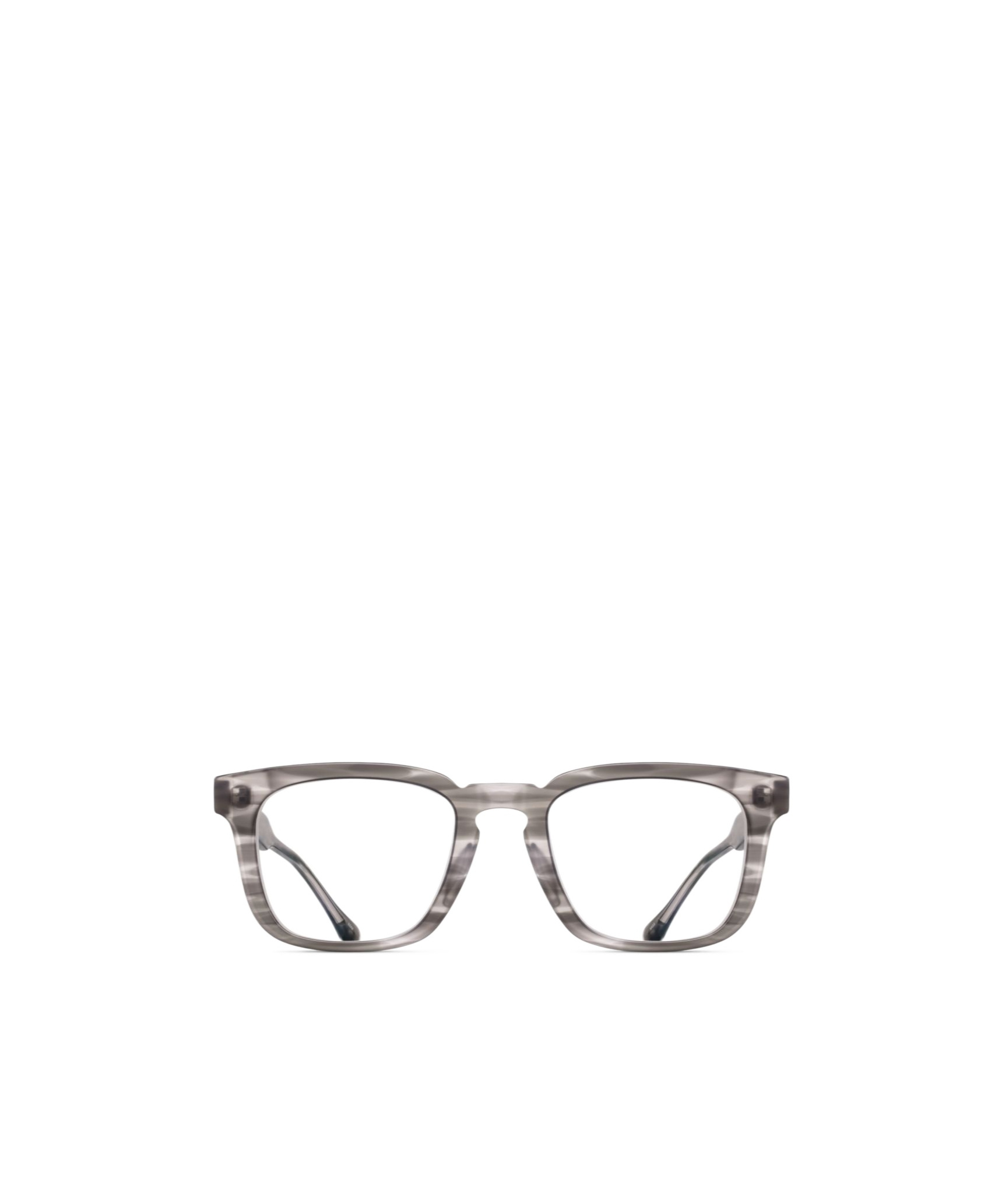 Matsuda Geometric Flat Mirror In Burgundy