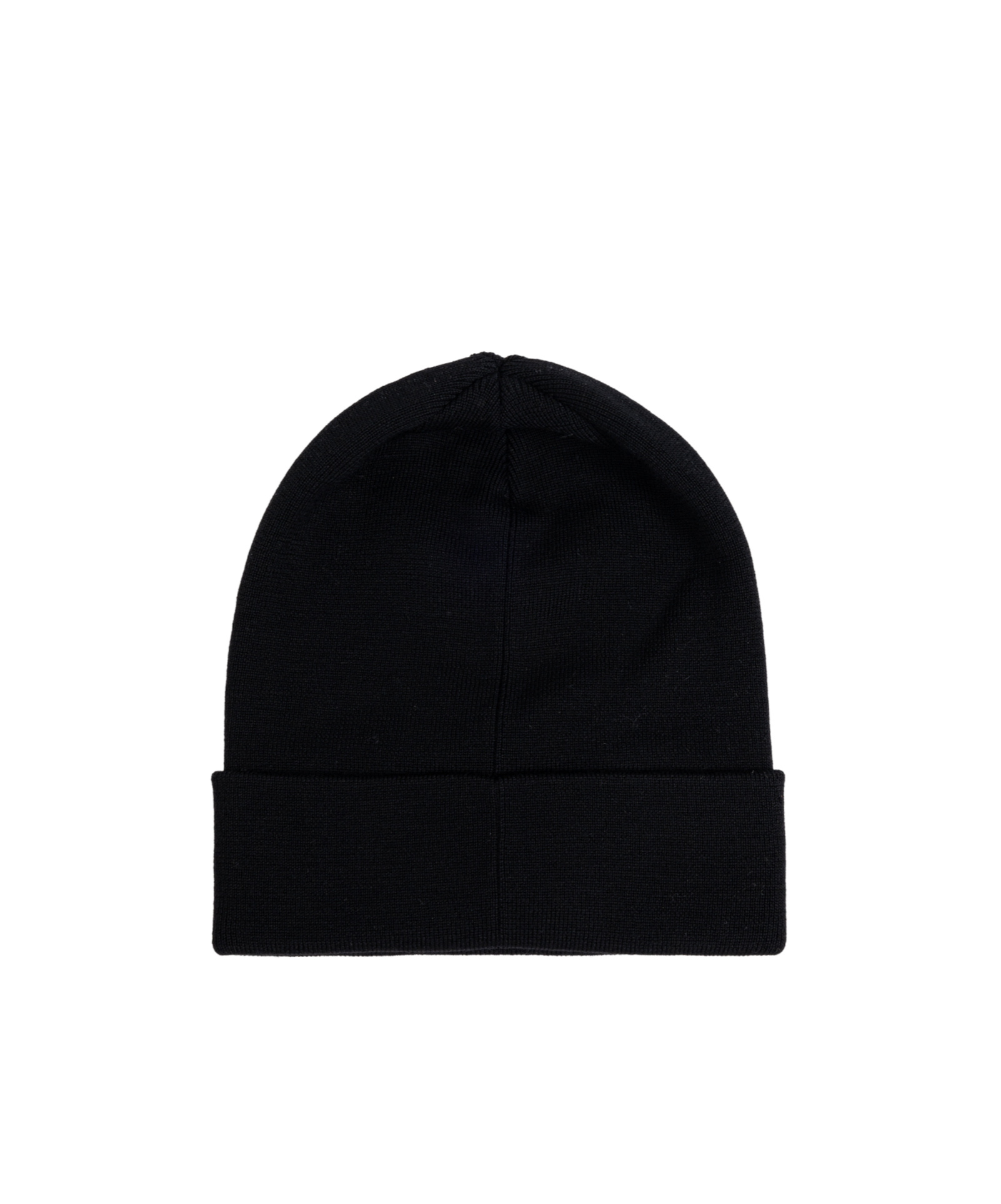 Vetements Logo Wool Beanie Hat In Black