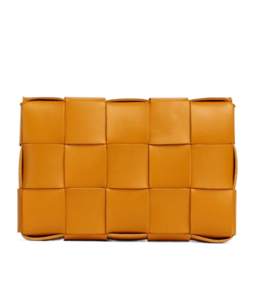 Bottega Veneta Cassette Cross-body Bag In Orange