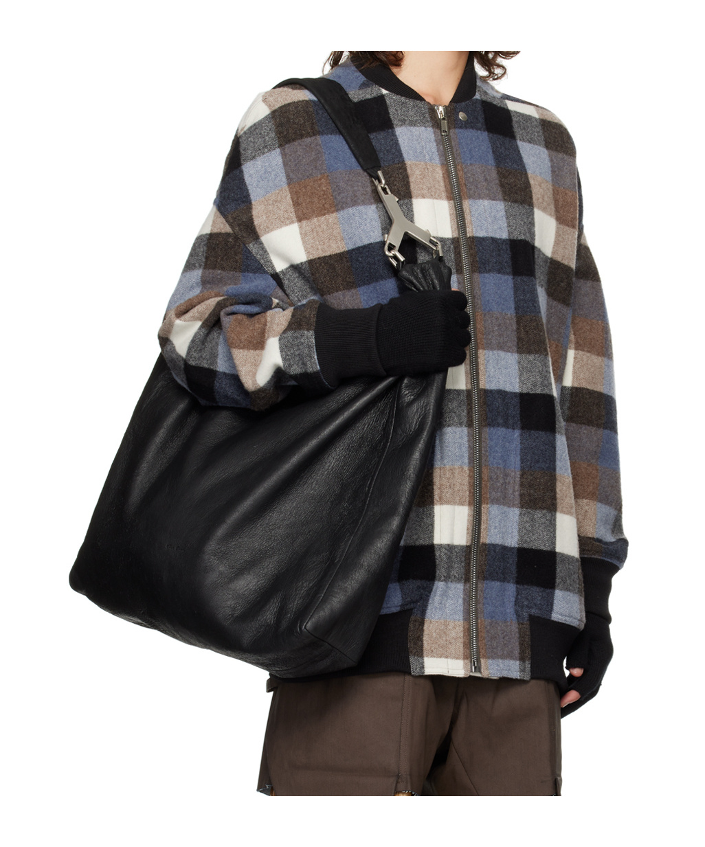 Rick Owens Long-sleeved Pilot Jacket In Black
