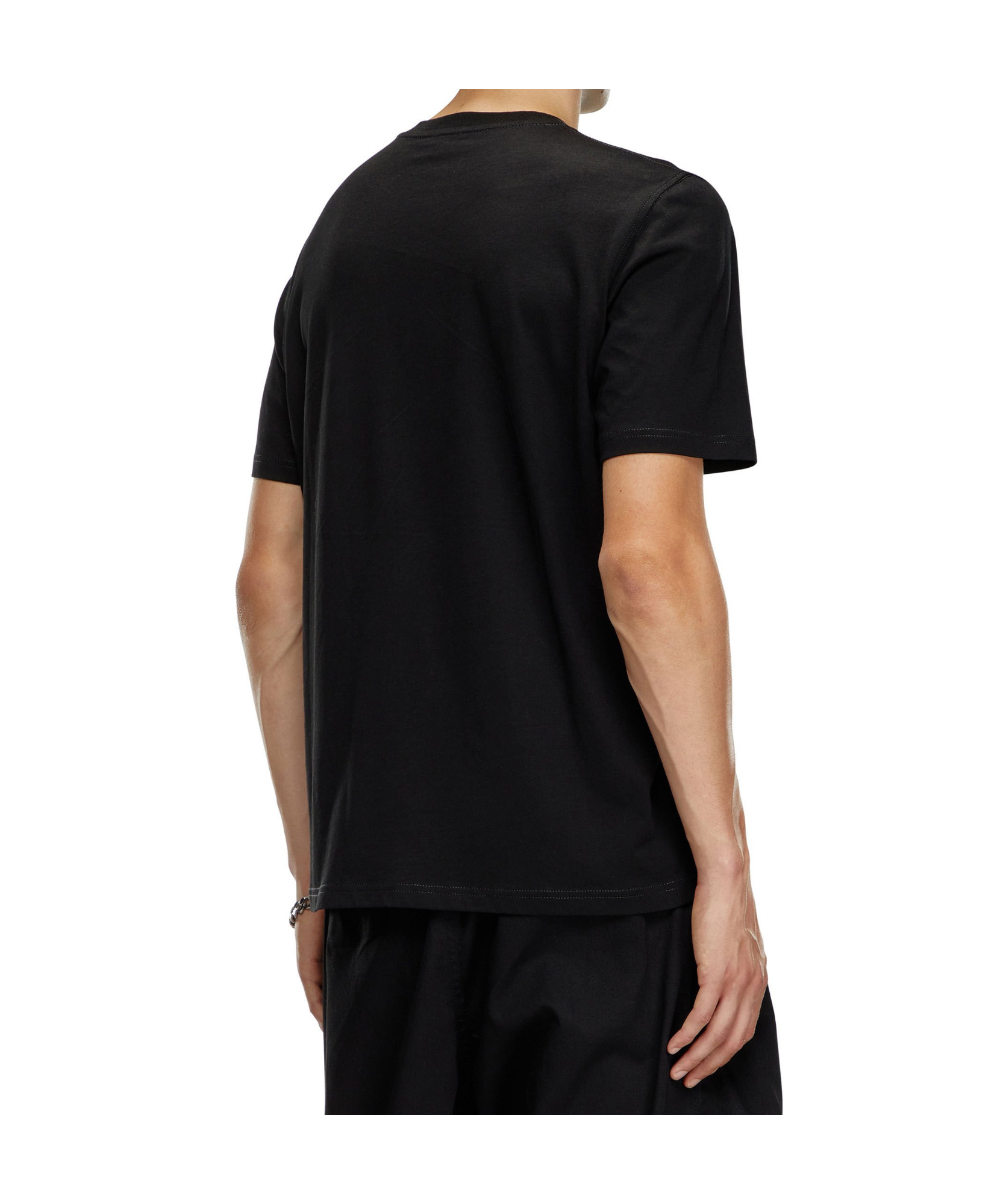 Shop Diesel Short-sleeved T-shirt In Black