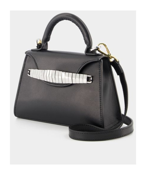 ELLEME PARIS EVA CALF-LEATHER MINI HANDBAG 