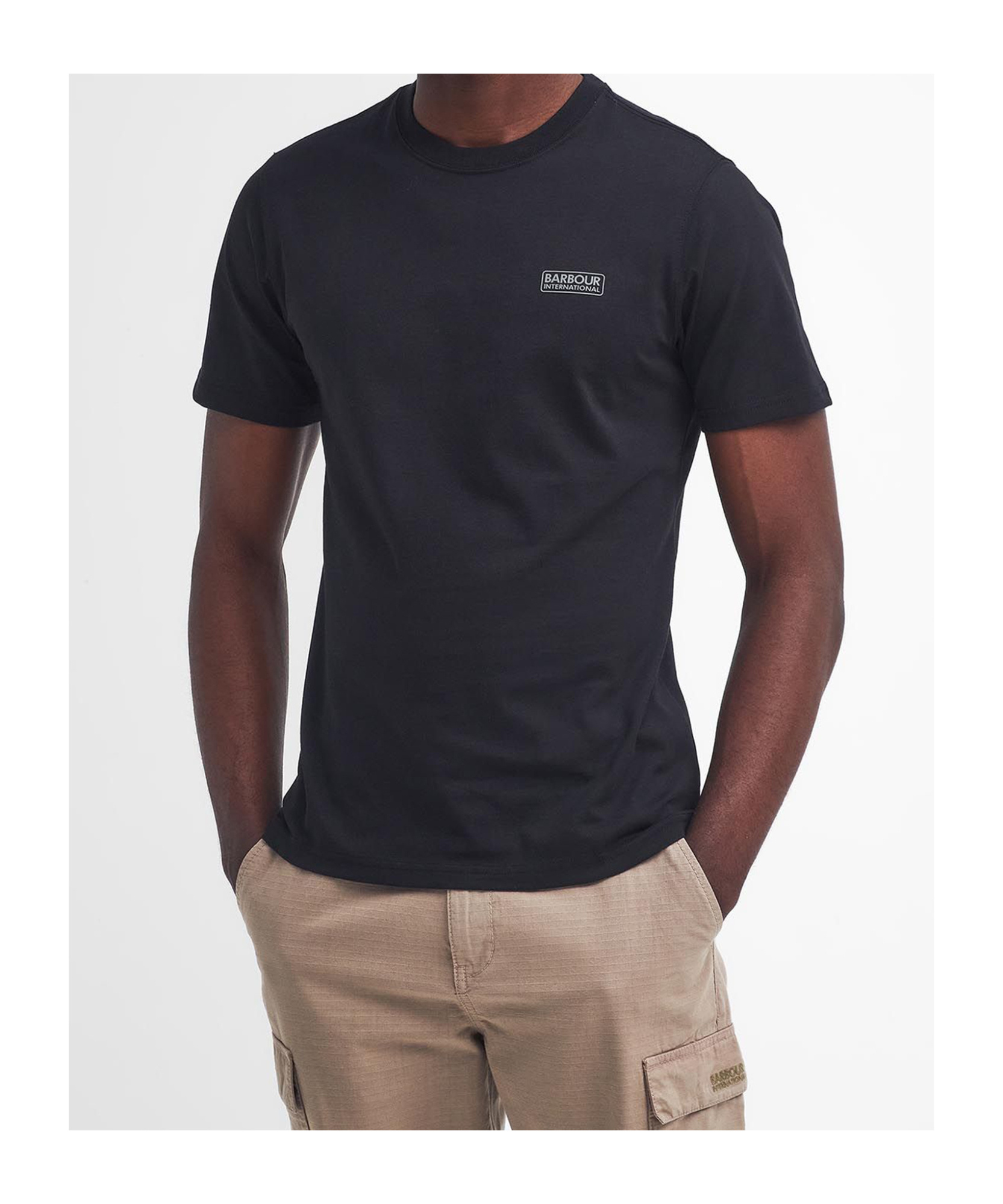 Barbour Short-sleeved T-shirt In Black