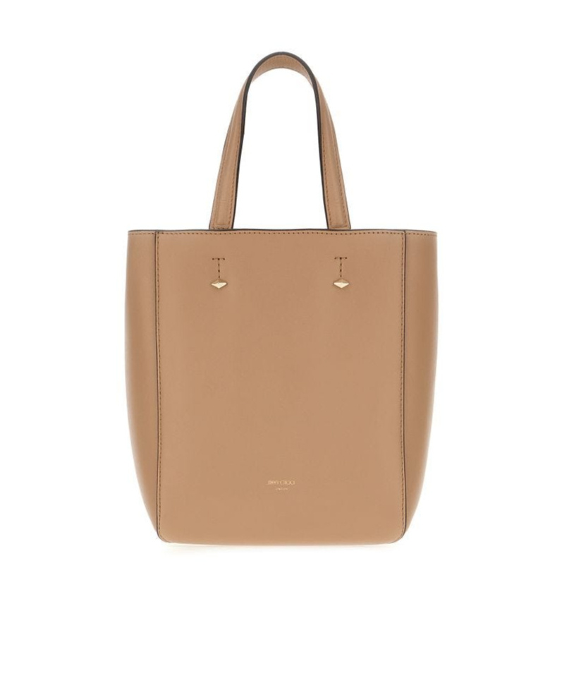 Jimmy Choo Double-handle Handbag In Nude