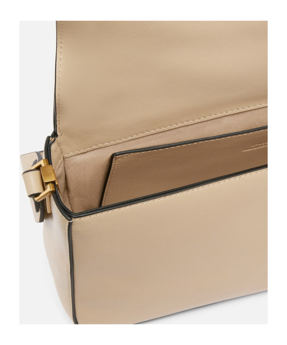 Shop Pinko Love Bag Large Shoulder Bag In Nude