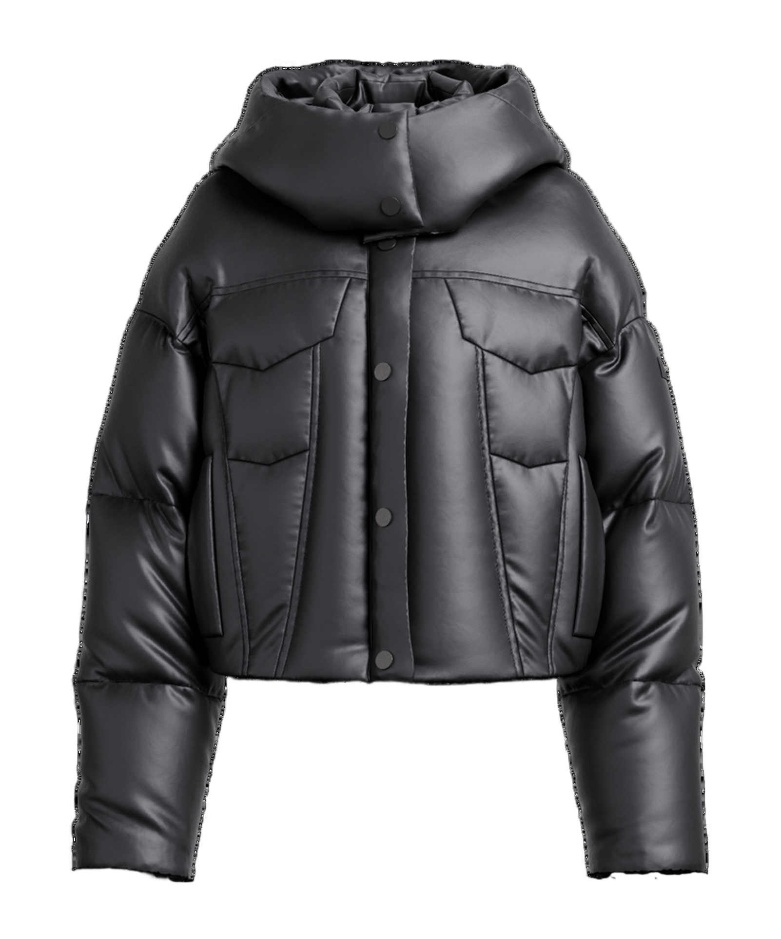 Tatras Spira Hooded Down Jacket In Black